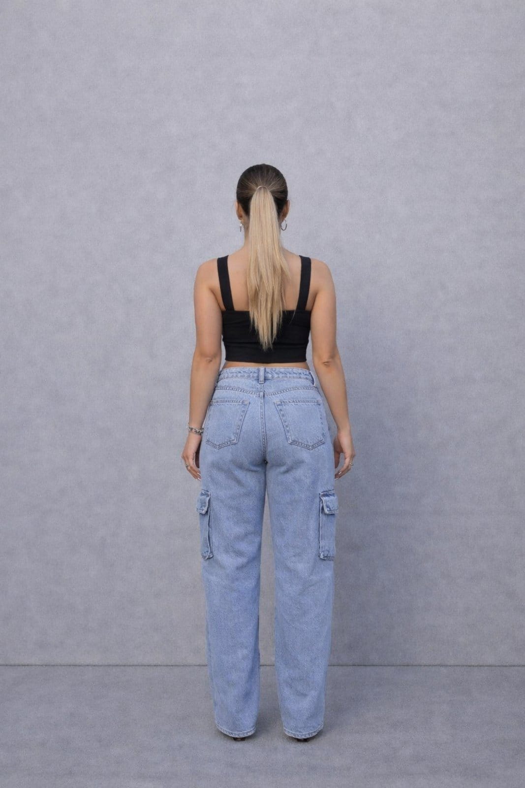 Vista 2 Calça D Bell Outlet Fashion Wide Leg D BELL OUTLET FASHION jeans