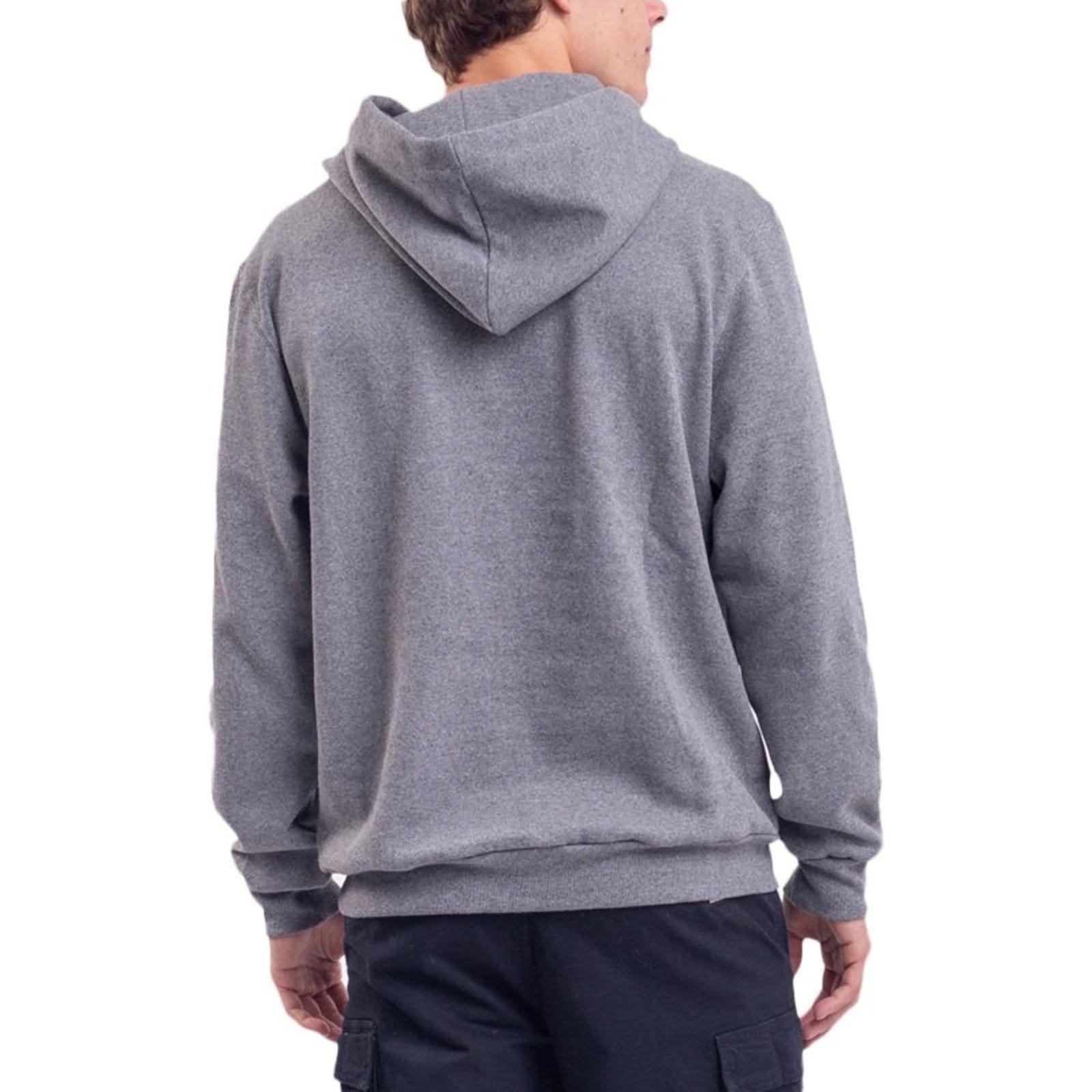 Vista 2 Moletom Billabong Canguru All Day II WT23 Cinza Medio Mescla Billabong grafite