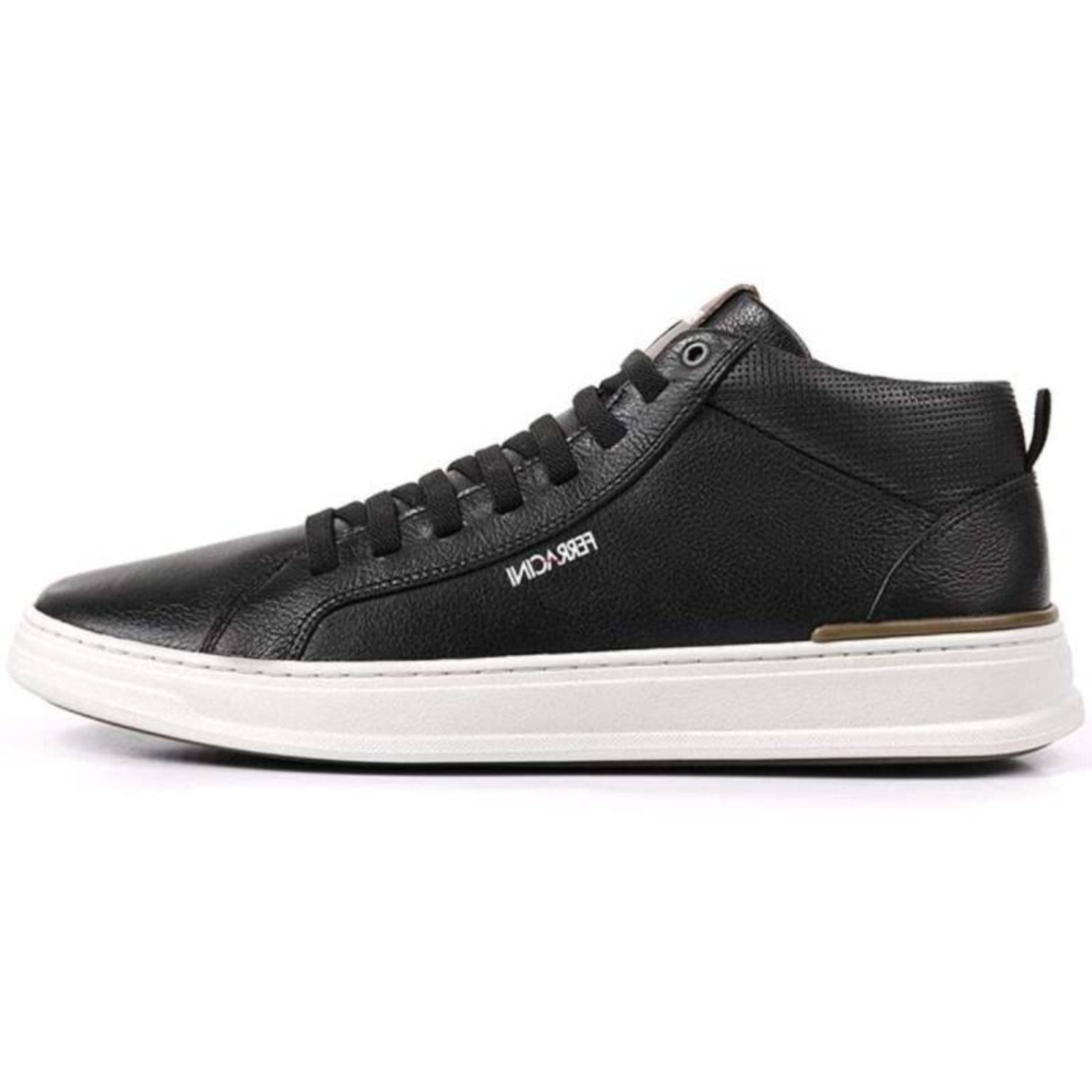 Vista 2 Tenis Ferracini Casual Cano Medio - Masculino FERRACINI preto