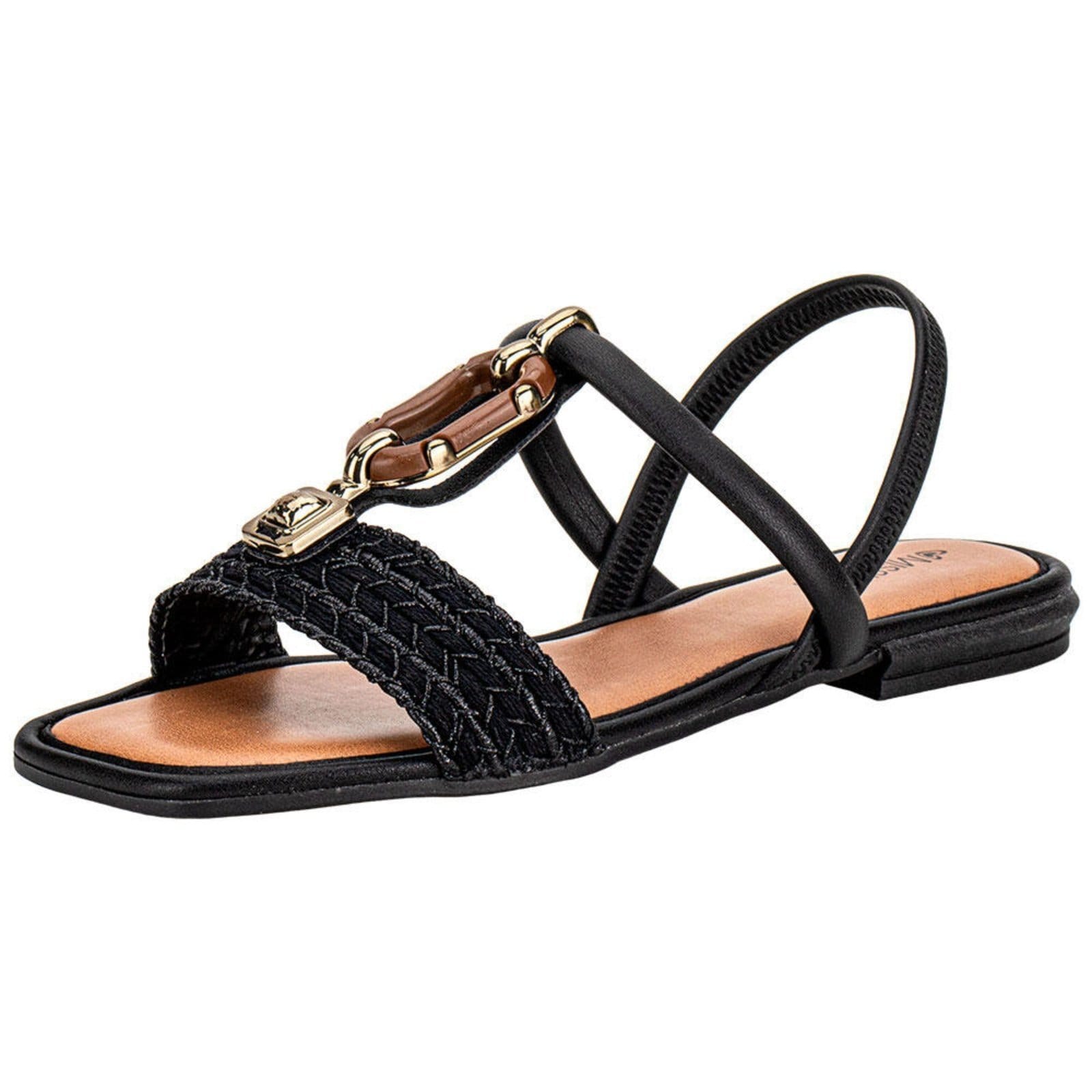 Sandália Feminina Flat Mississipi Mf302 0643302