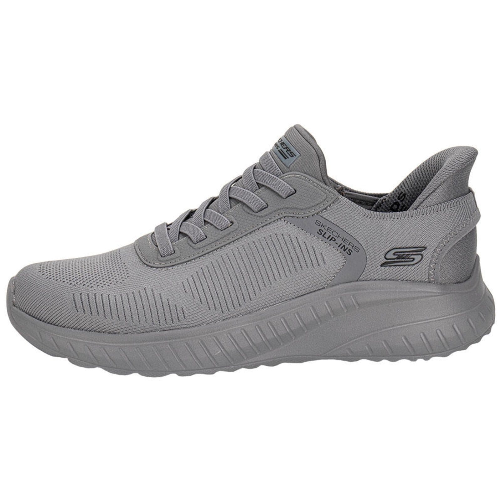 Vista 2 Tênis Masculino Bobs Sport Squad Chaos - Solid Step Skechers 118312 5678312 Skechers cinza
