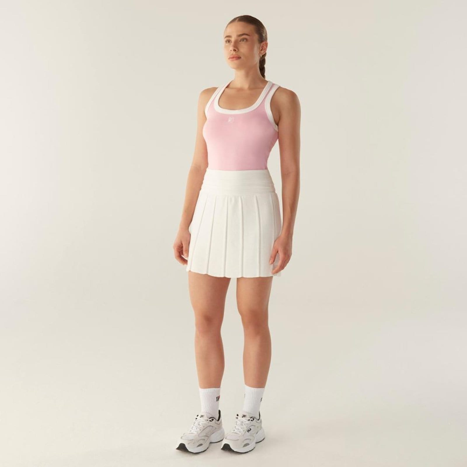 Saia Fila Pleated Gt Feminina