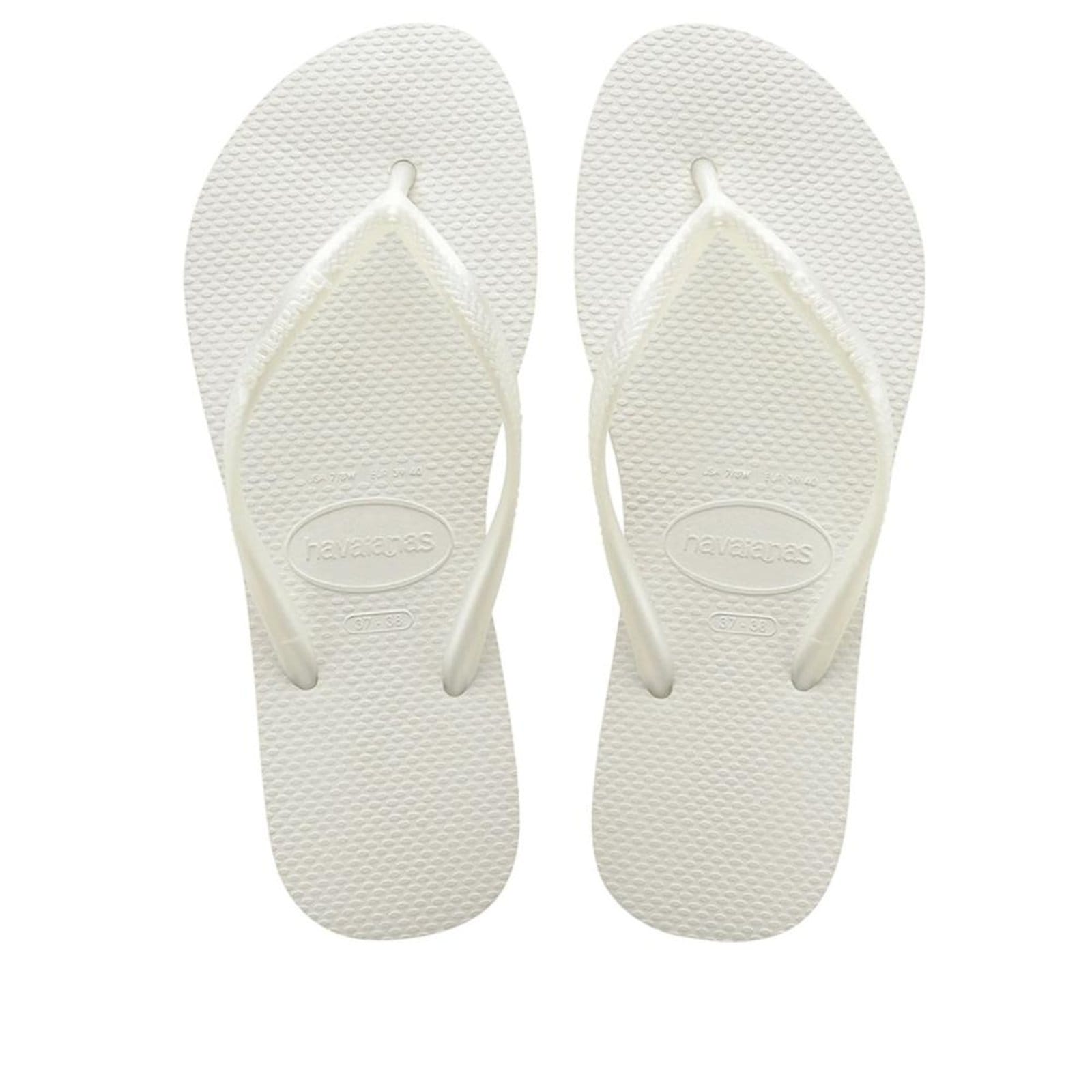 Chinelo Feminino Havaianas Slim White Branco