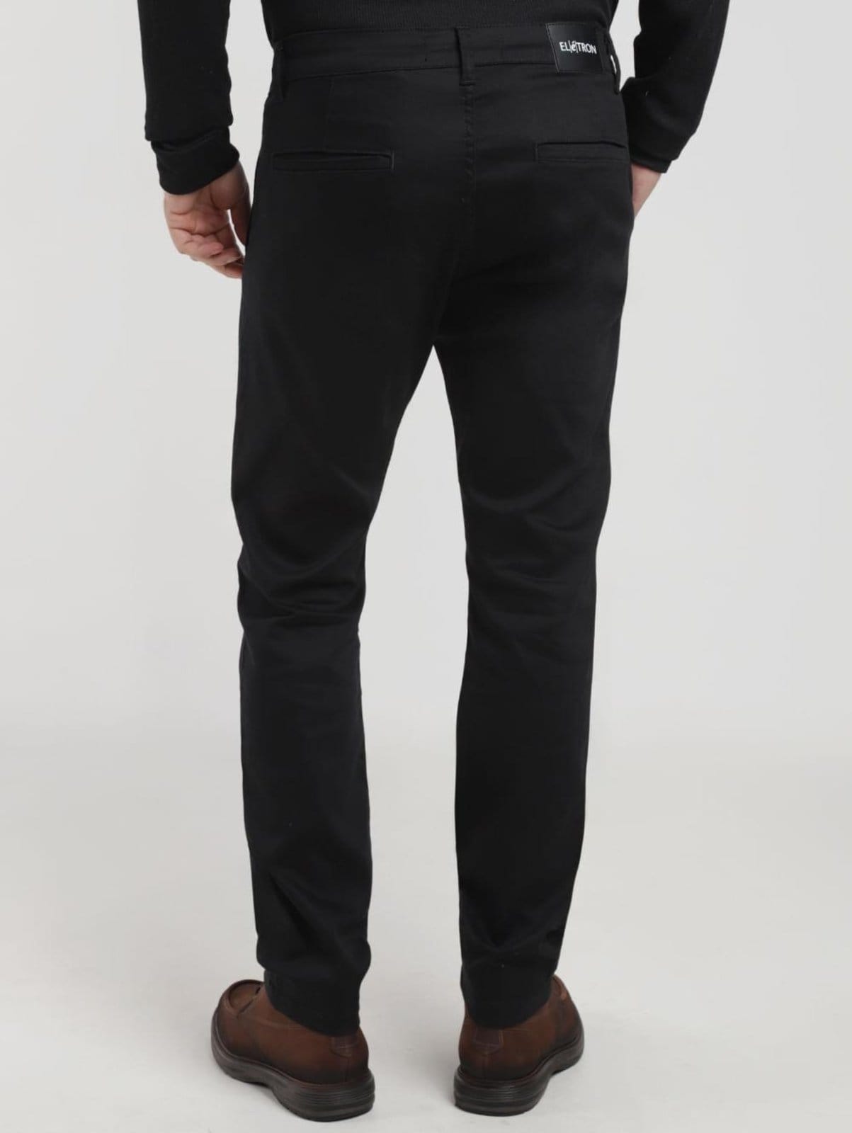 Vista 2 Calça Sport Slim Eletrón Masculina Elétron preto