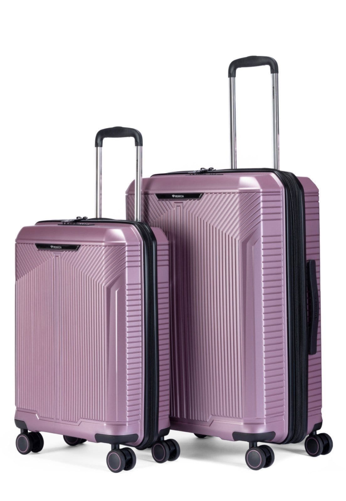 Kit 2 Malas De Viagem Rígido Rodinhas Reforçada com Cadeado Espaçosa