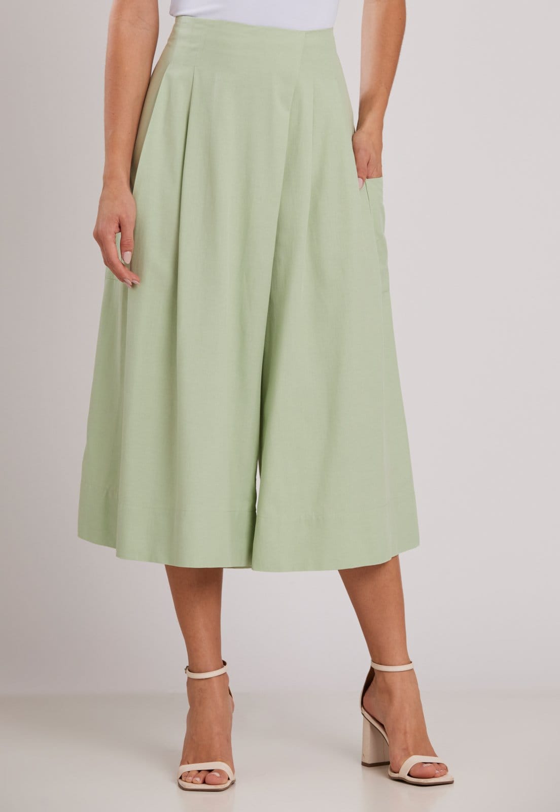 Calça Pantalona Miss joy 8482 Pantacourt Transpassada