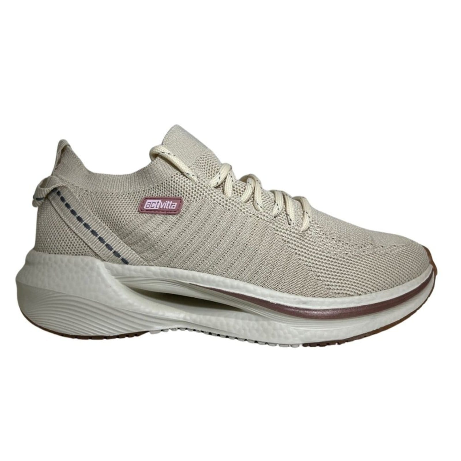Vista 2 TÊNIS ACTVITTA ESPORTIVO FEMININO 4839.205 Actvitta Off-white ACTVITTA off-white white