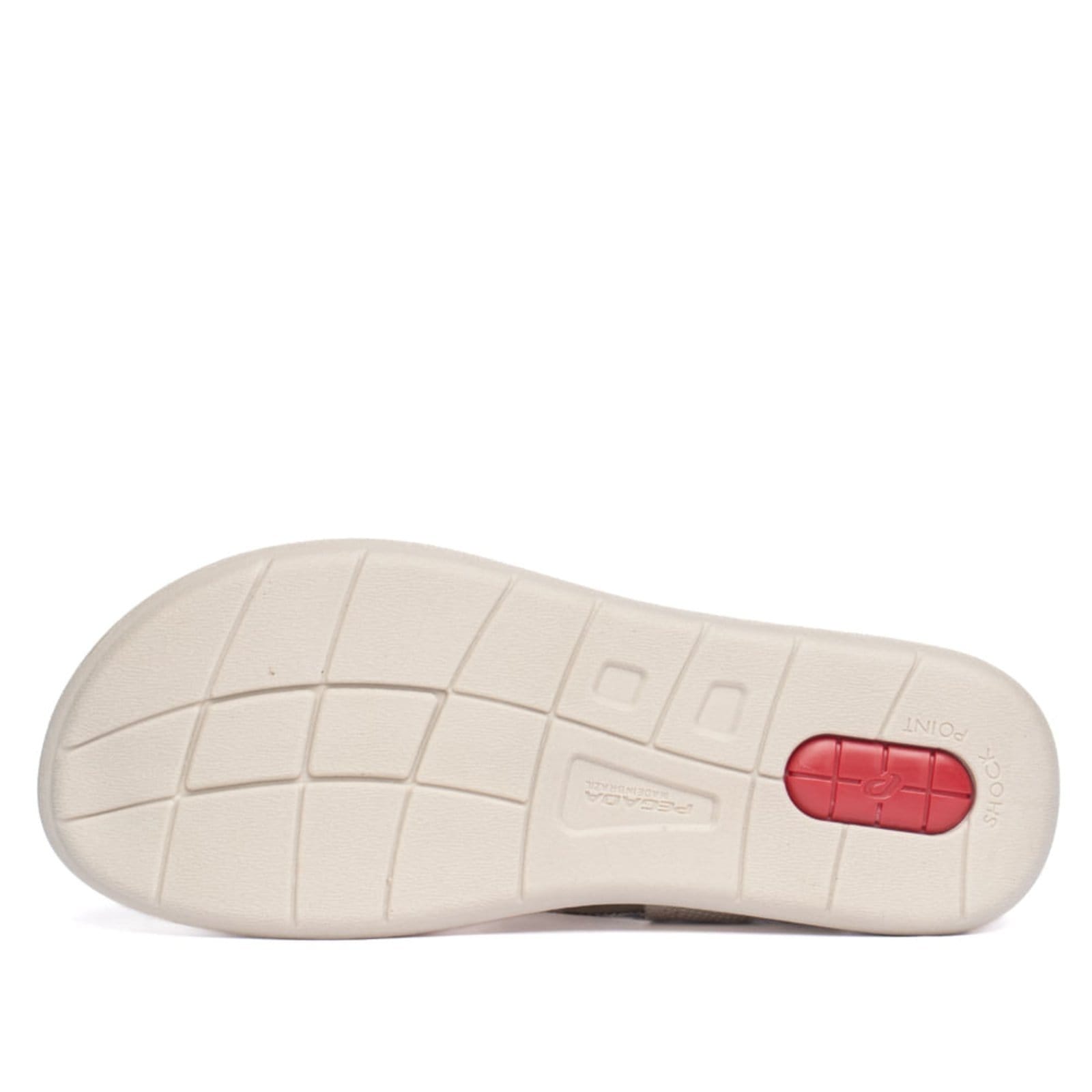 Vista 2 Sandália Feminina Pegada Knit Amortech Off White/Bege PEGADA off-white white