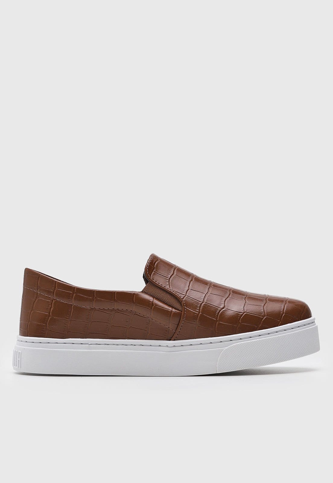 Vista 2 Tênis Feminino Santa Lolla Slip On Santa Lolla caramelo
