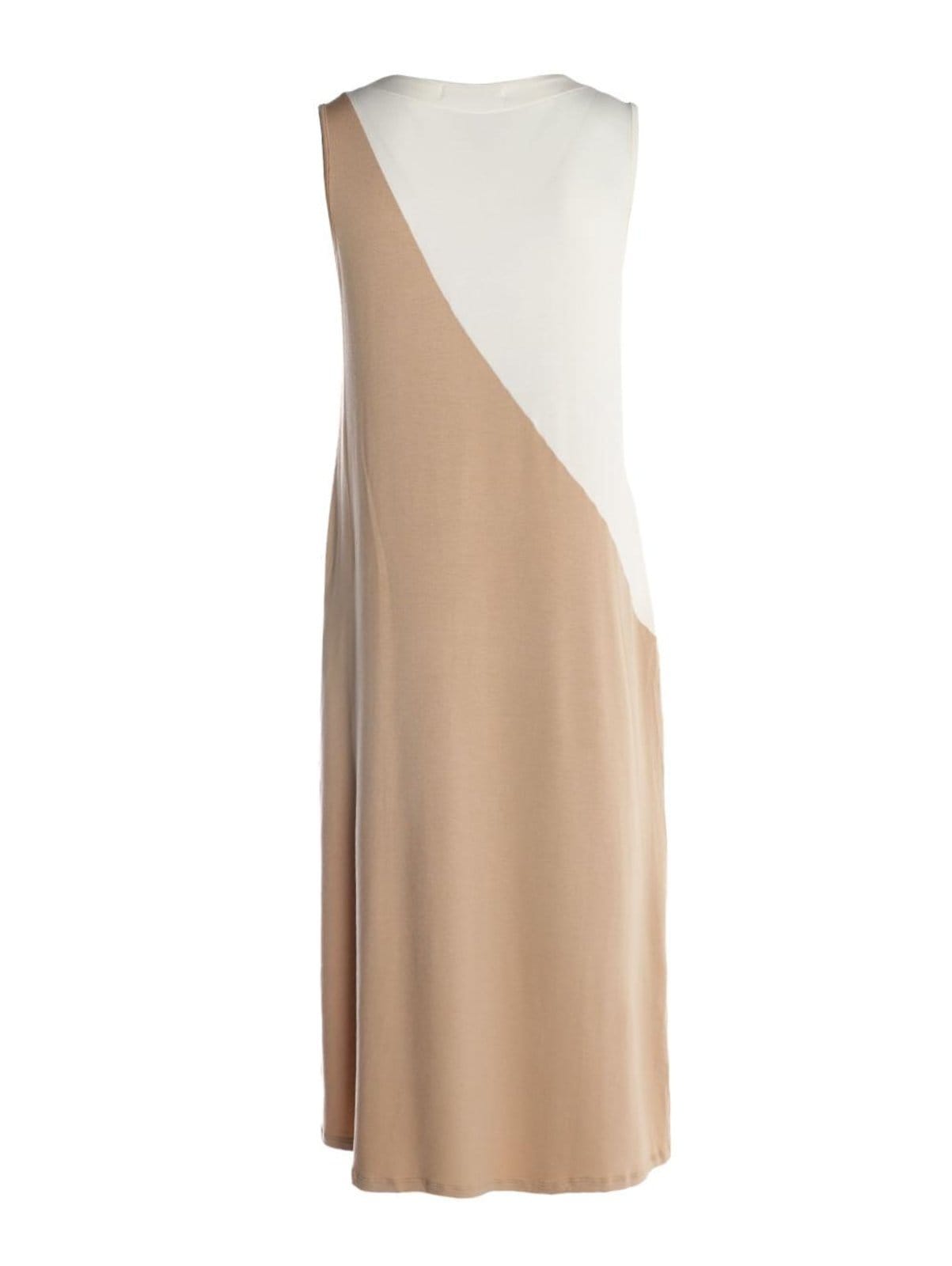 Vista 2 Vestido Moletinho Com Bolso Autentique Feminino BEGE/BEGE/OFF WHITE Autentique bege white