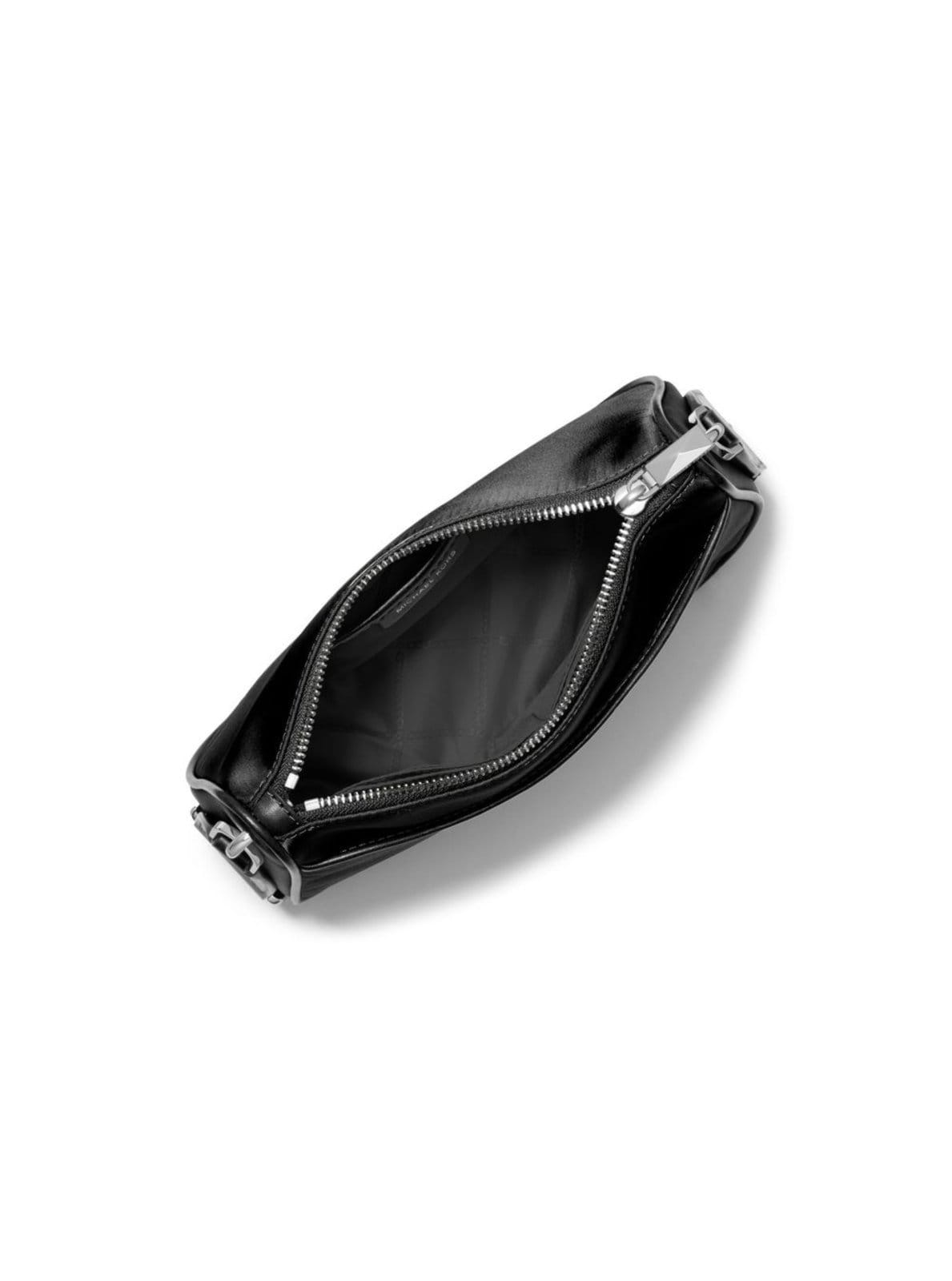 Vista 2 Bolsa Transversal Jet Set Média De Náilon 32R3sj6c8c001 Michael Kors preto