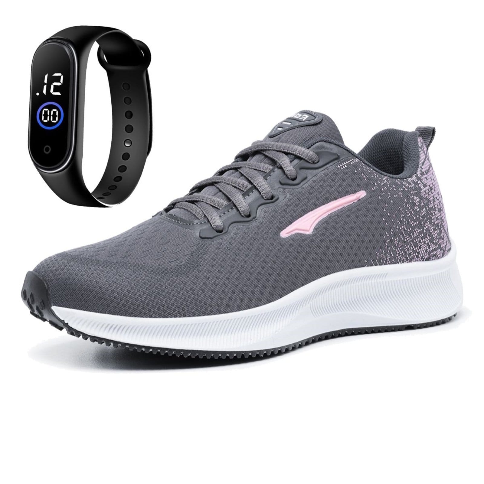 Tenis Caminhada Feminino Academia Esportivo + Relógio