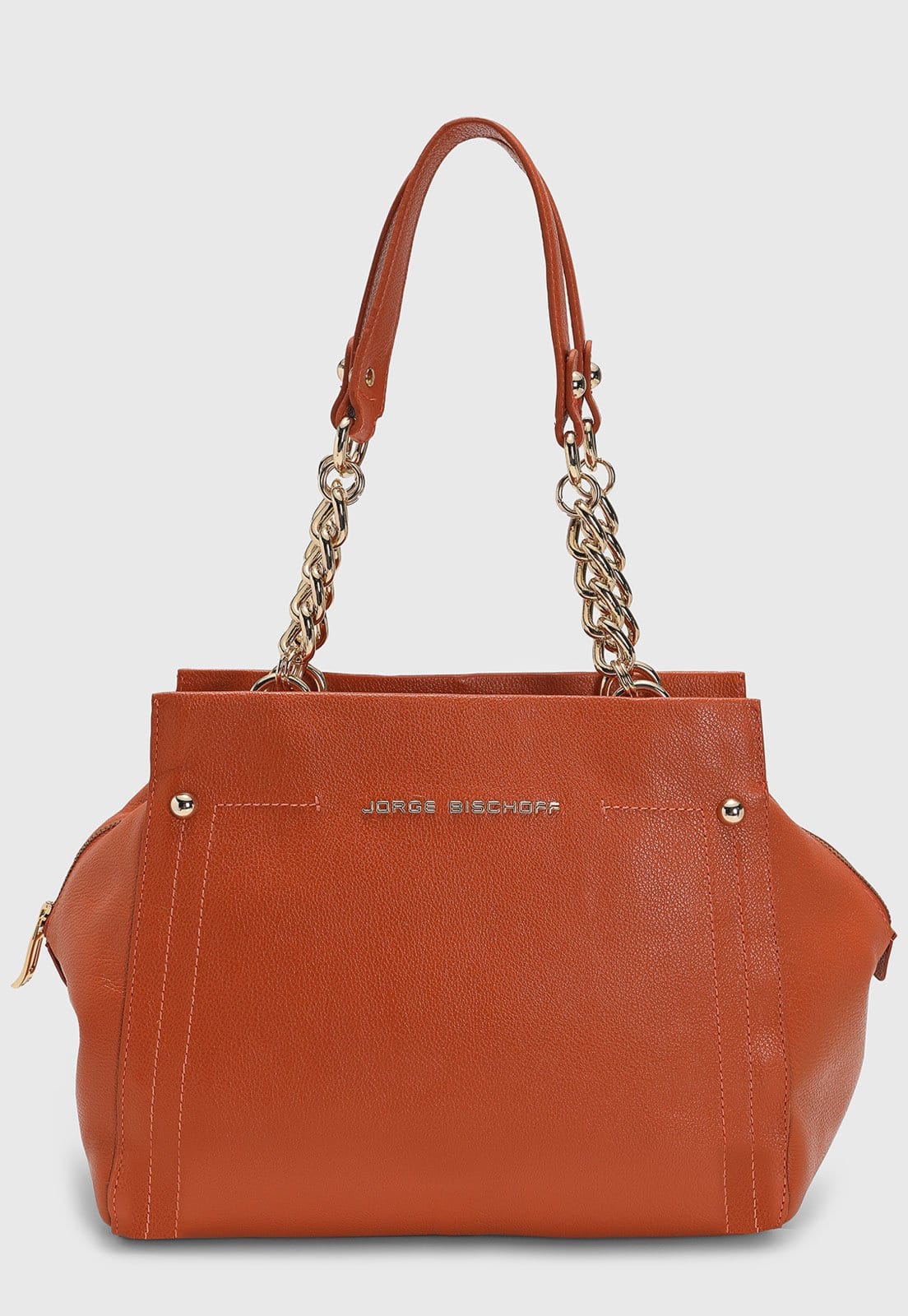 Bolsa Média Feminina Jorge Bischoff Alça Corrente