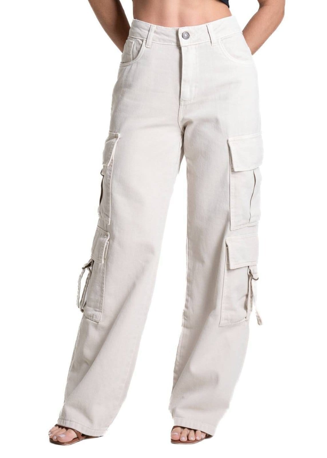 Calça Sarja Sawary Wide Leg - 280482