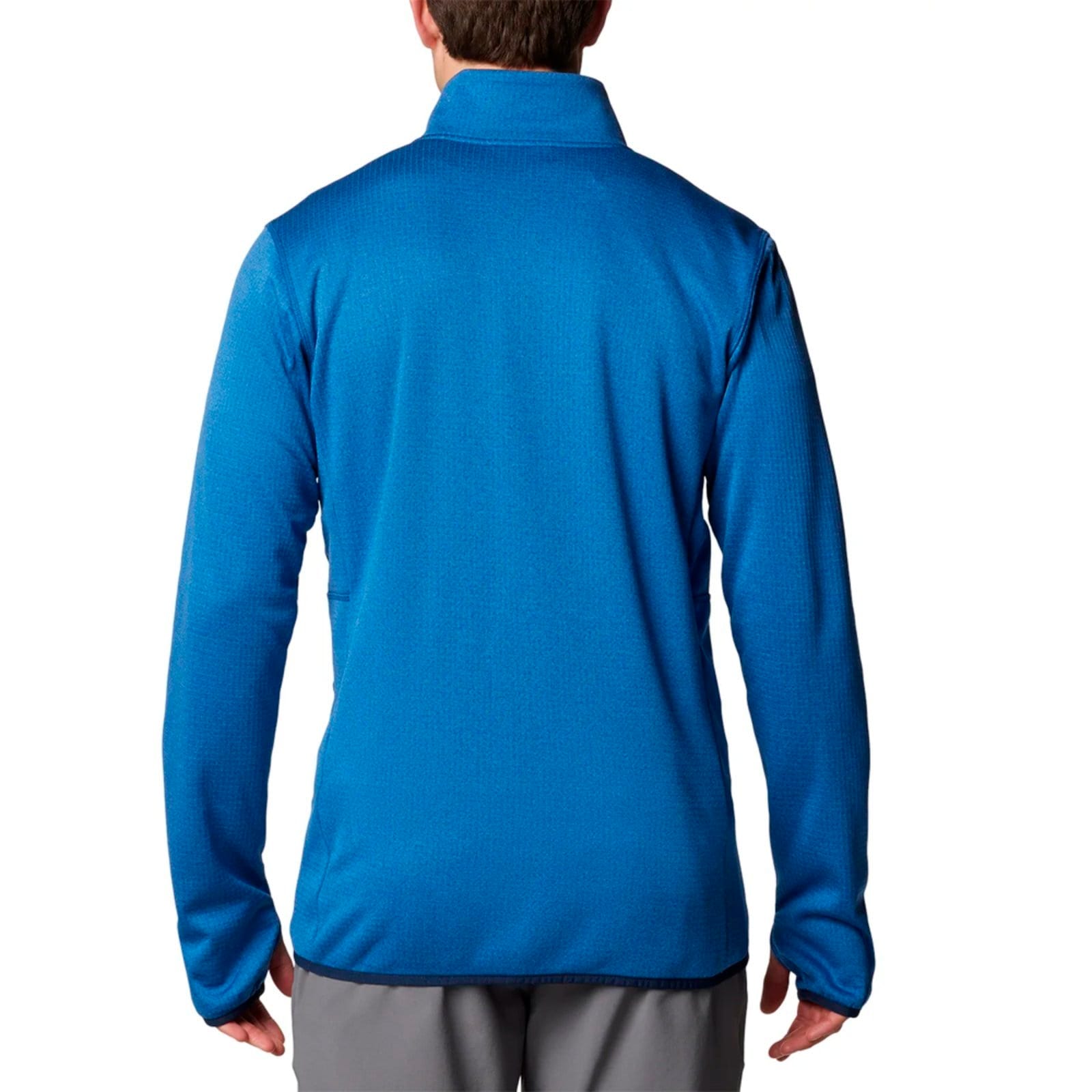 Vista 2 Jaqueta Columbia Park View Fleece Masculino Columbia azul