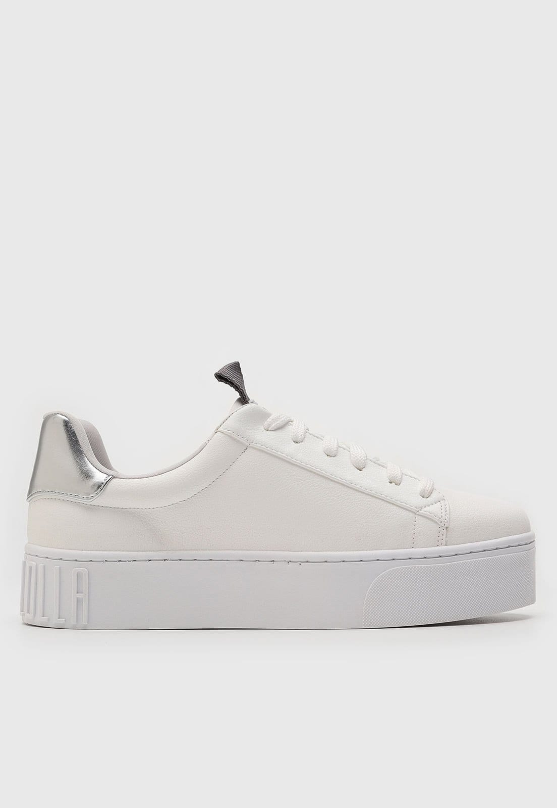 Vista 2 Tênis Feminino Santa Lolla Plataforma Santa Lolla branco