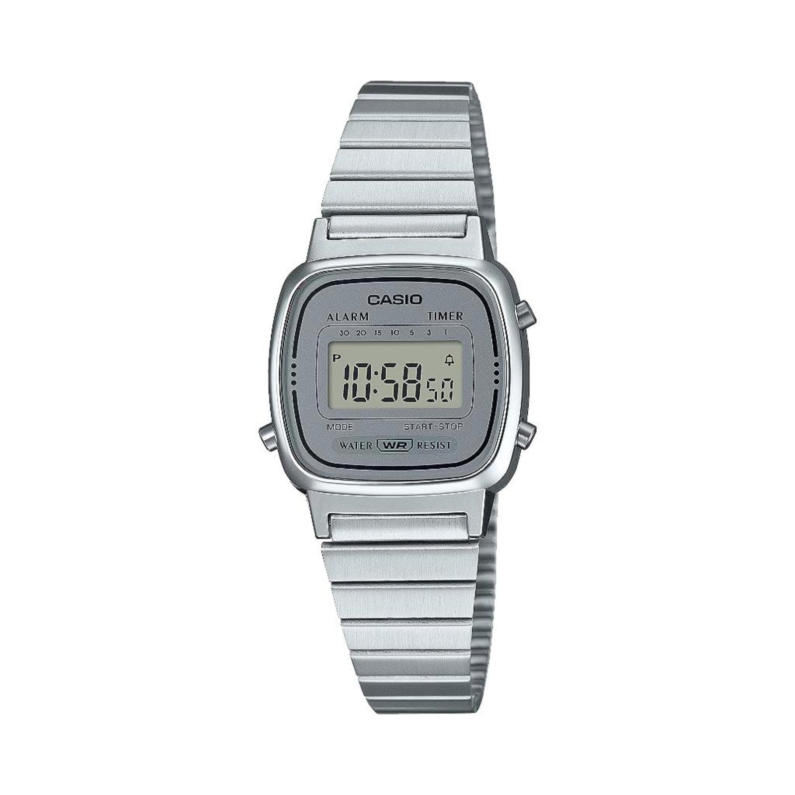 Relógio Casio Vintage LA670WA-7DF Prata