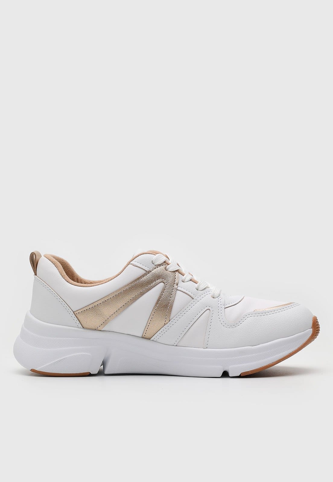 Vista 2 Tênis Modare Recortes MODARE branco