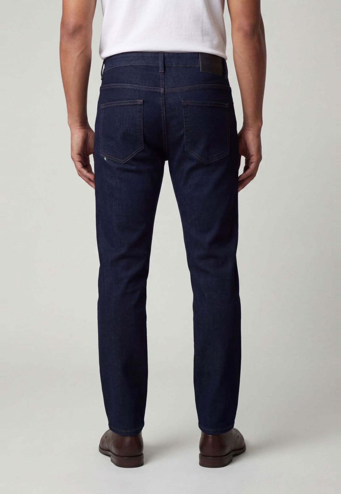 Vista 2 Calça Jeans Masculina Reserva Nelson Reserva azul marinho