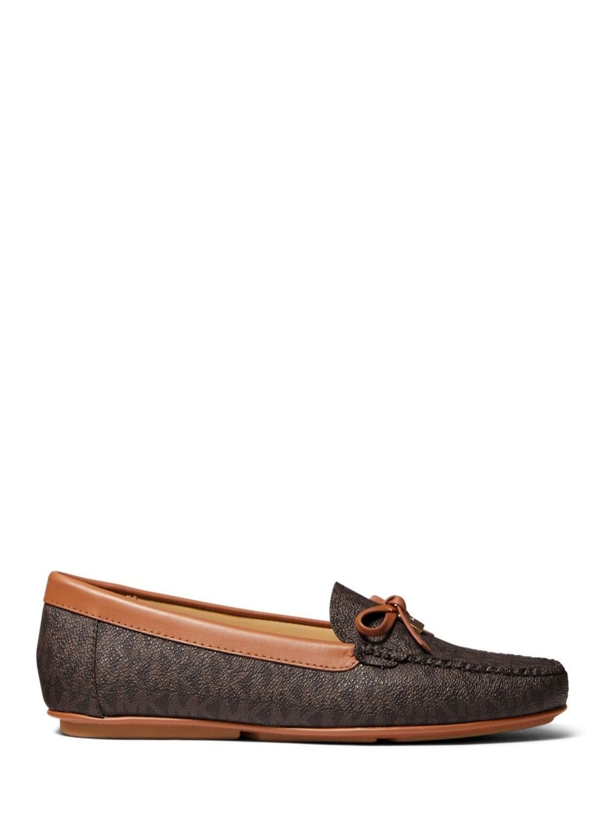 Vista 2 Mocassim Juliette Logo 40S2jtfr1b200 Michael Kors marrom