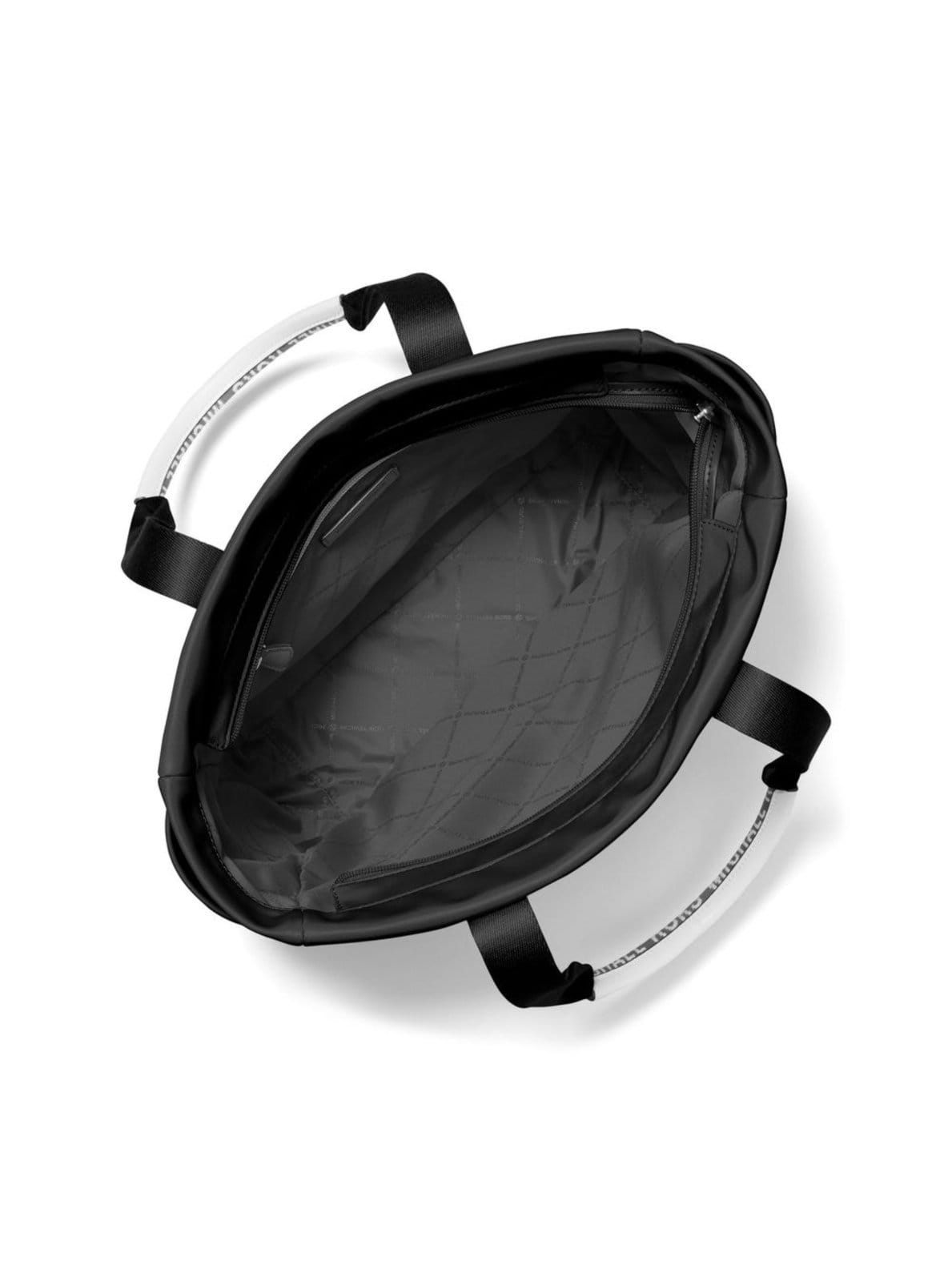 Vista 2 Bolsa Tote Jet Set Grande De Náilon 35S5stft3c001 Michael Kors preto