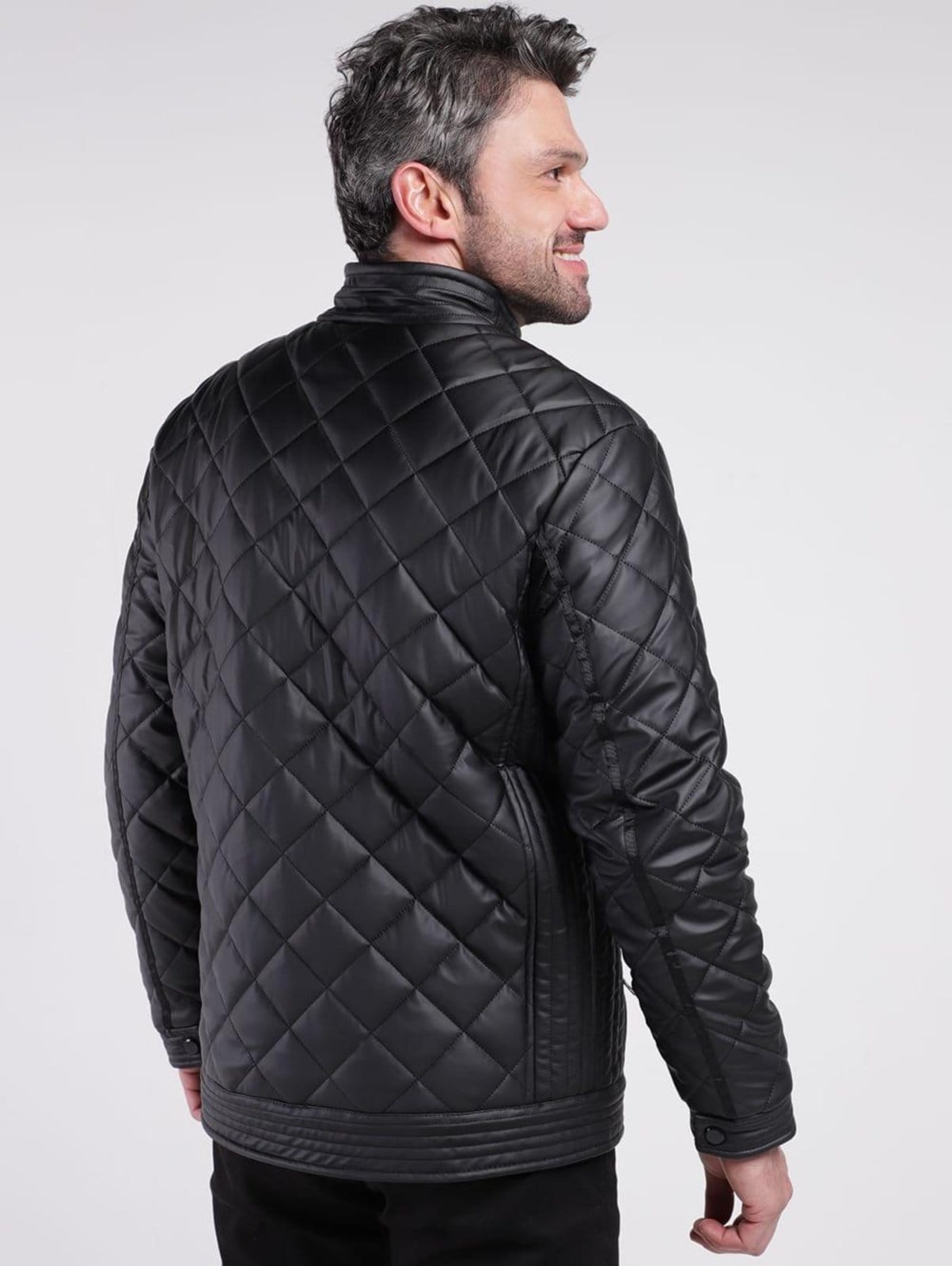 Vista 2 Jaqueta Elétron Masculina Elétron preto