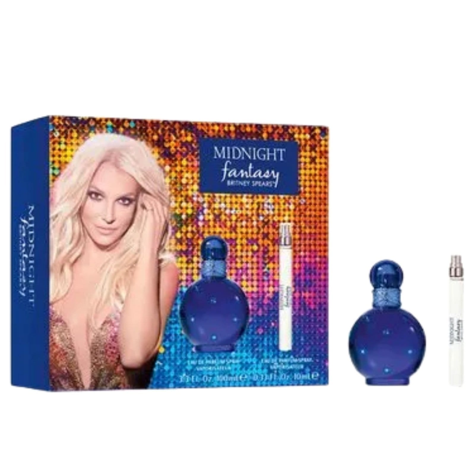 Britney Spears Kit Midnight Fantasy Edp 100 Ml + Travel Size 10Ml