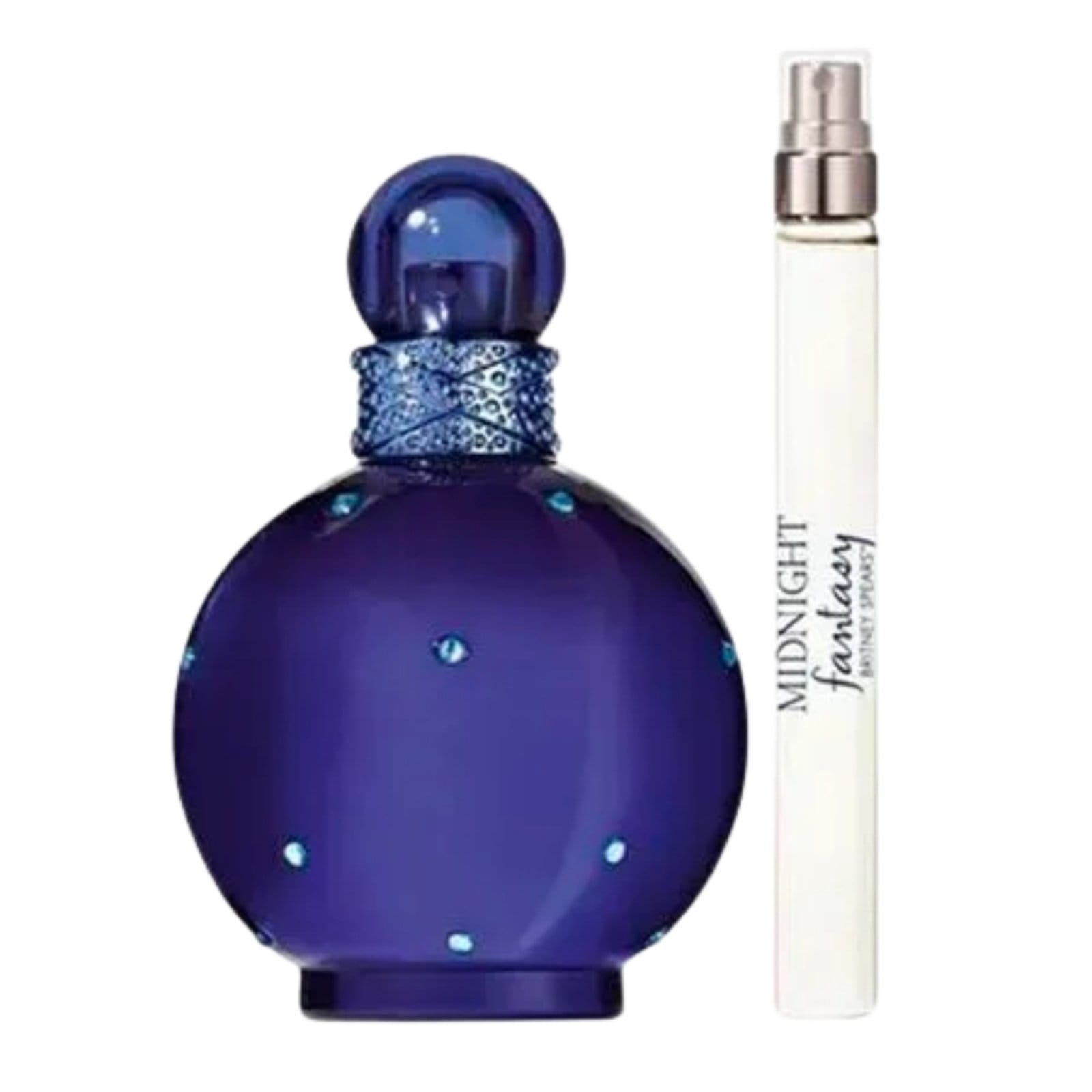 Vista 2 Britney Spears Kit Midnight Fantasy Edp 100 Ml + Travel Size 10Ml Britney Spears unico