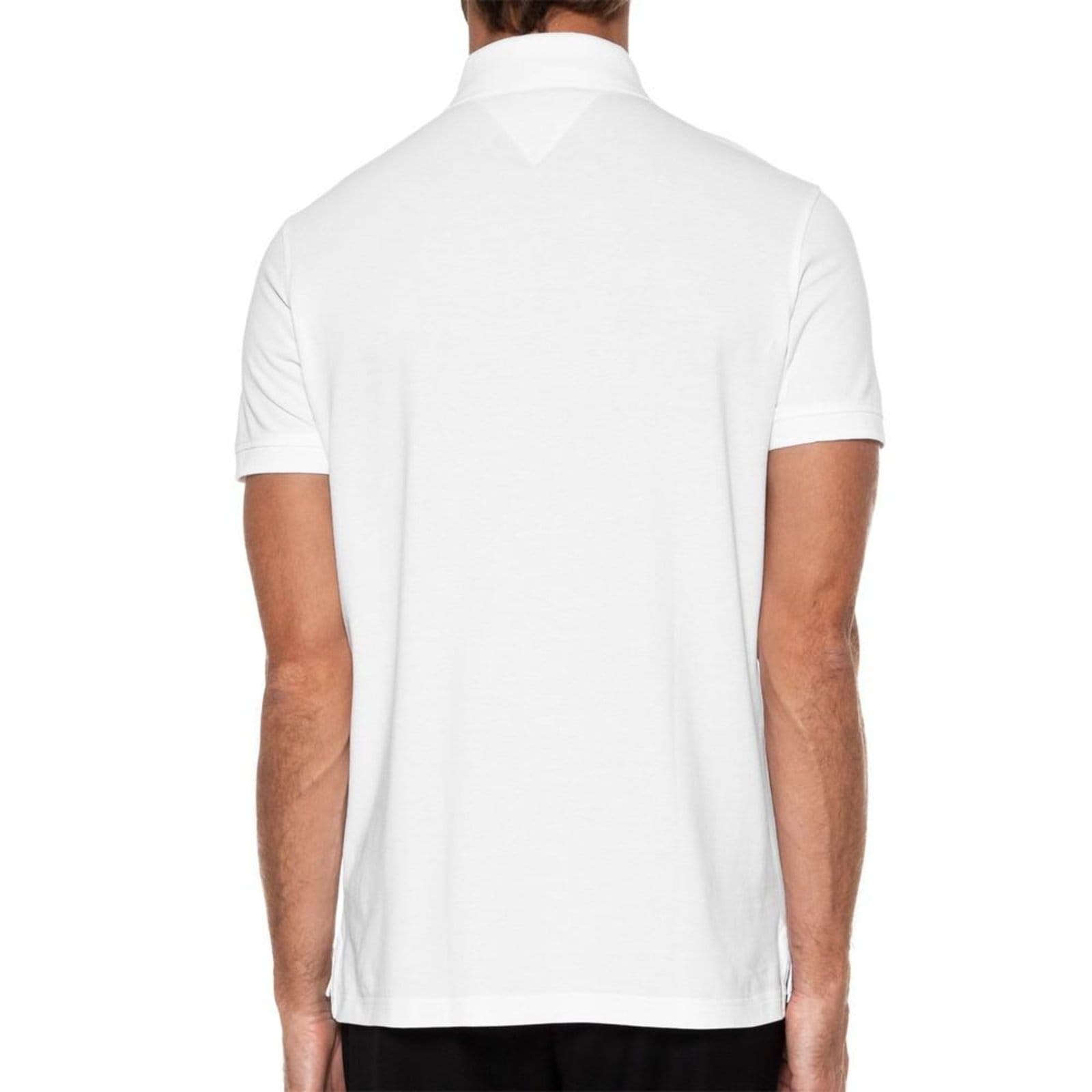 Vista 2 Camiseta Gola Polo Tommy Hilfiger IVY Shirt Tommy Hilfiger branco