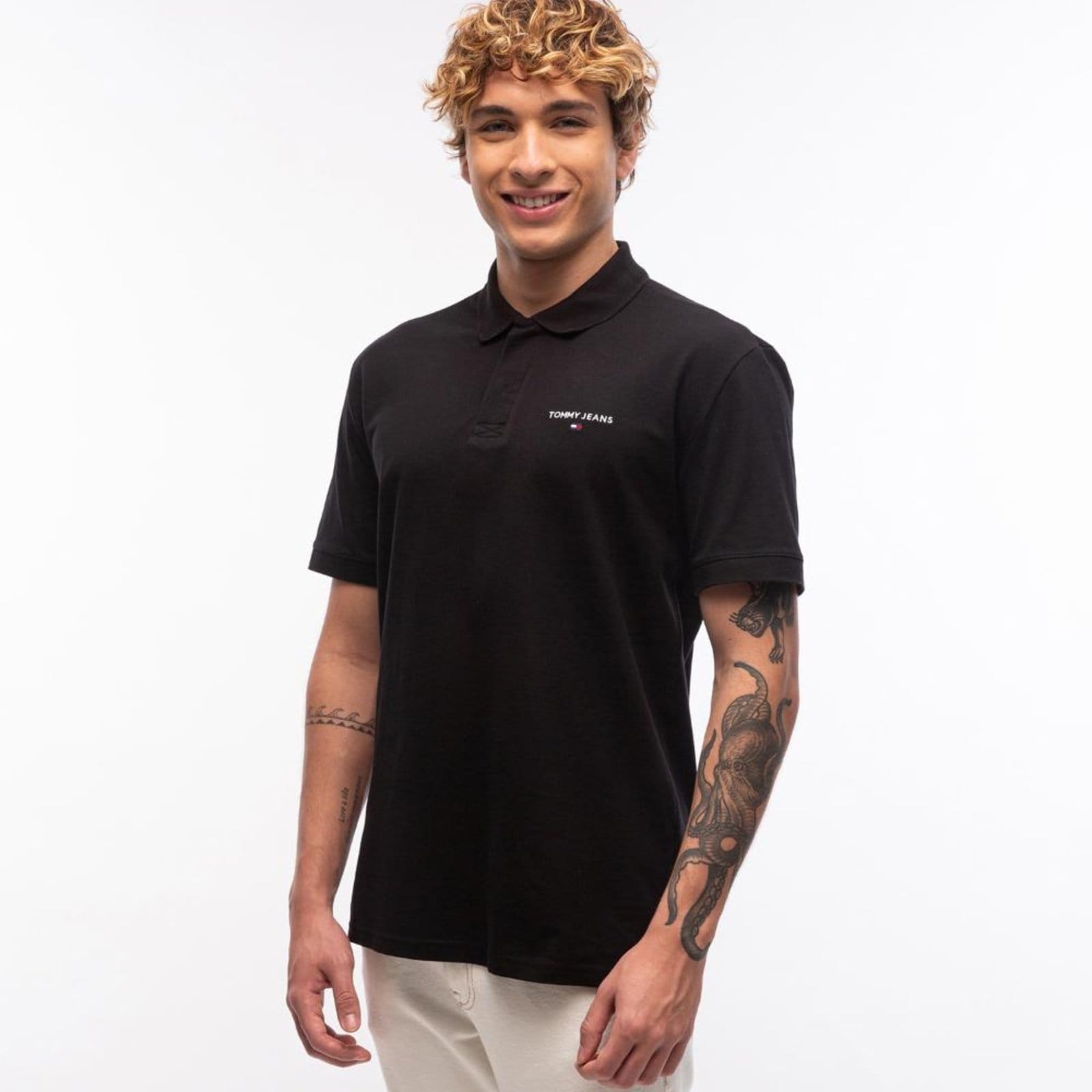 Polo Logo Linear Regular Fit Tommy Jeans - EEG