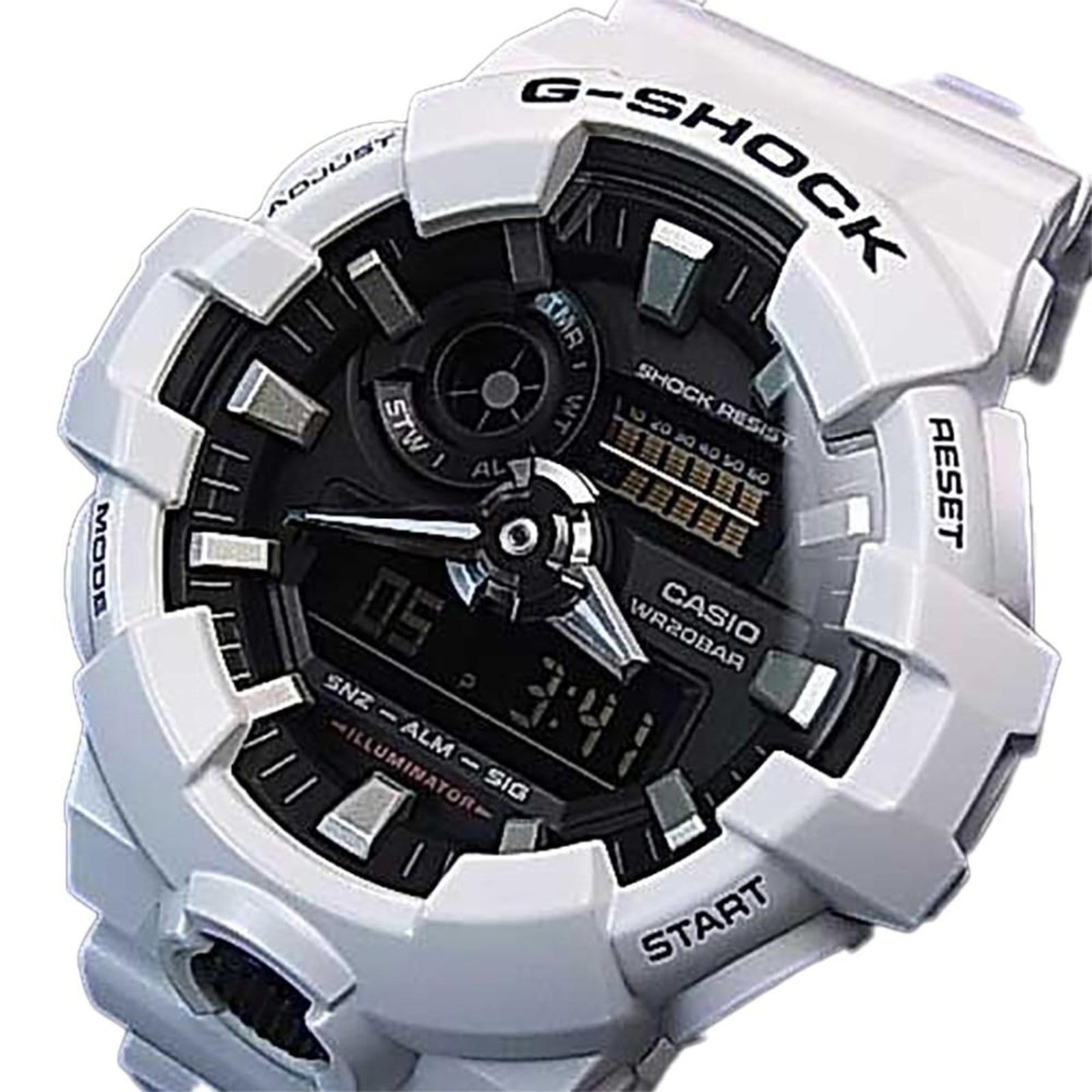 Vista 2 Relógio G-Shock GA-700-7ADR G-SHOCK branco
