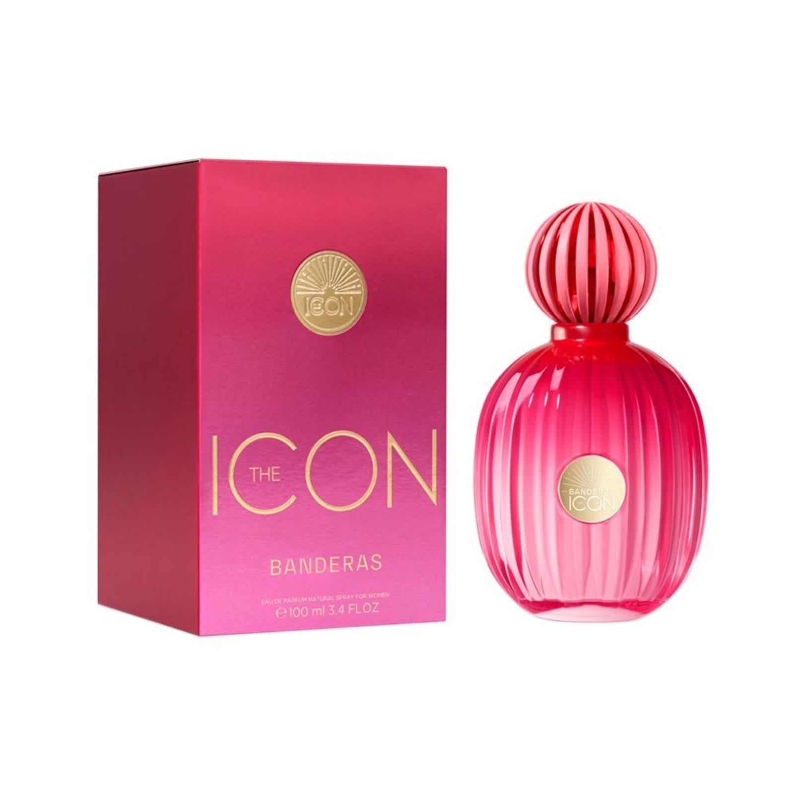 Vista 2 Banderas The Icon Eau de Toilette Perfume Feminino Banderas incolor