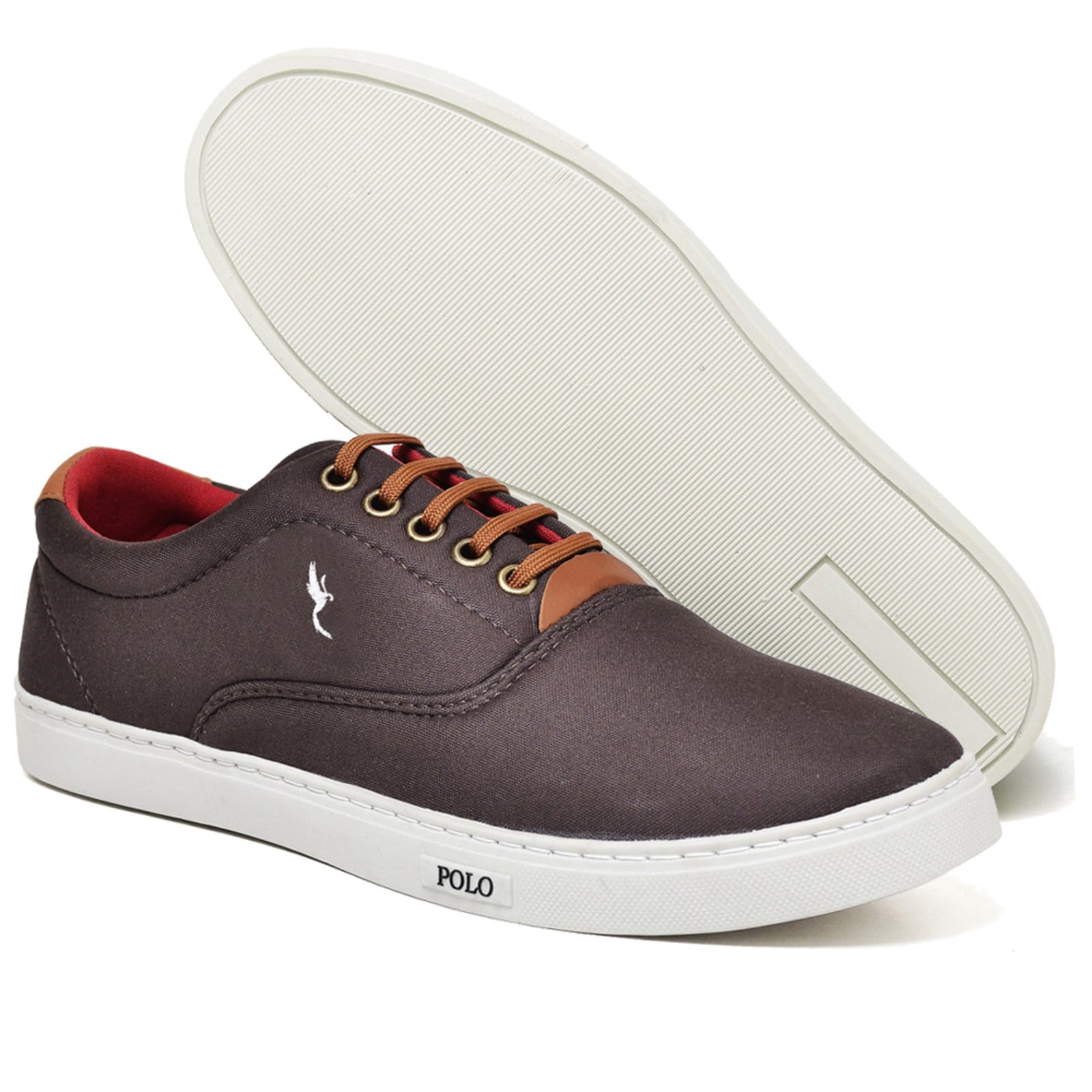 Vista 2 Sapatênis Masculino Esportivo 7700 Cafe Footworks café