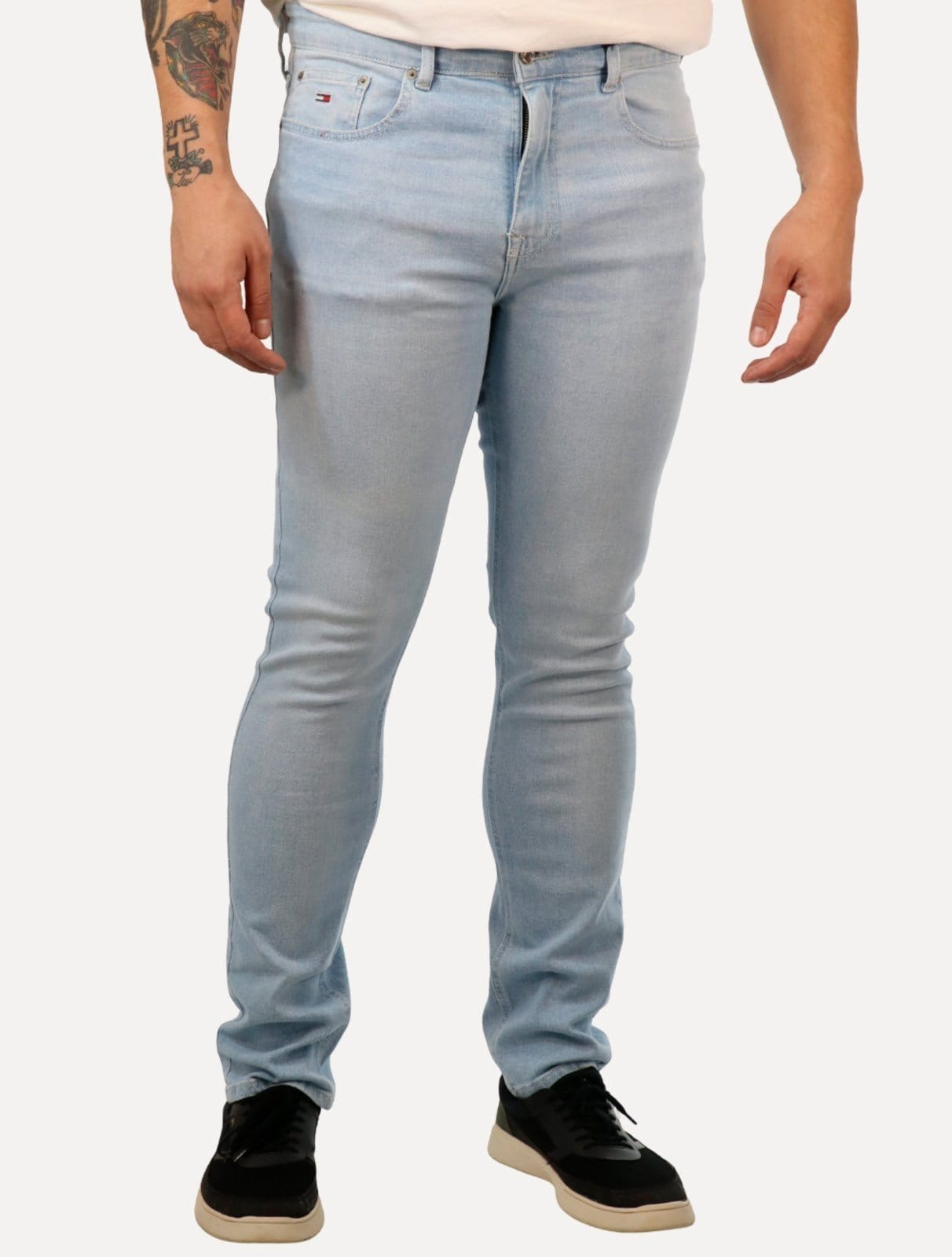 Calça Tommy Jeans Masculina Slim Austin Claro