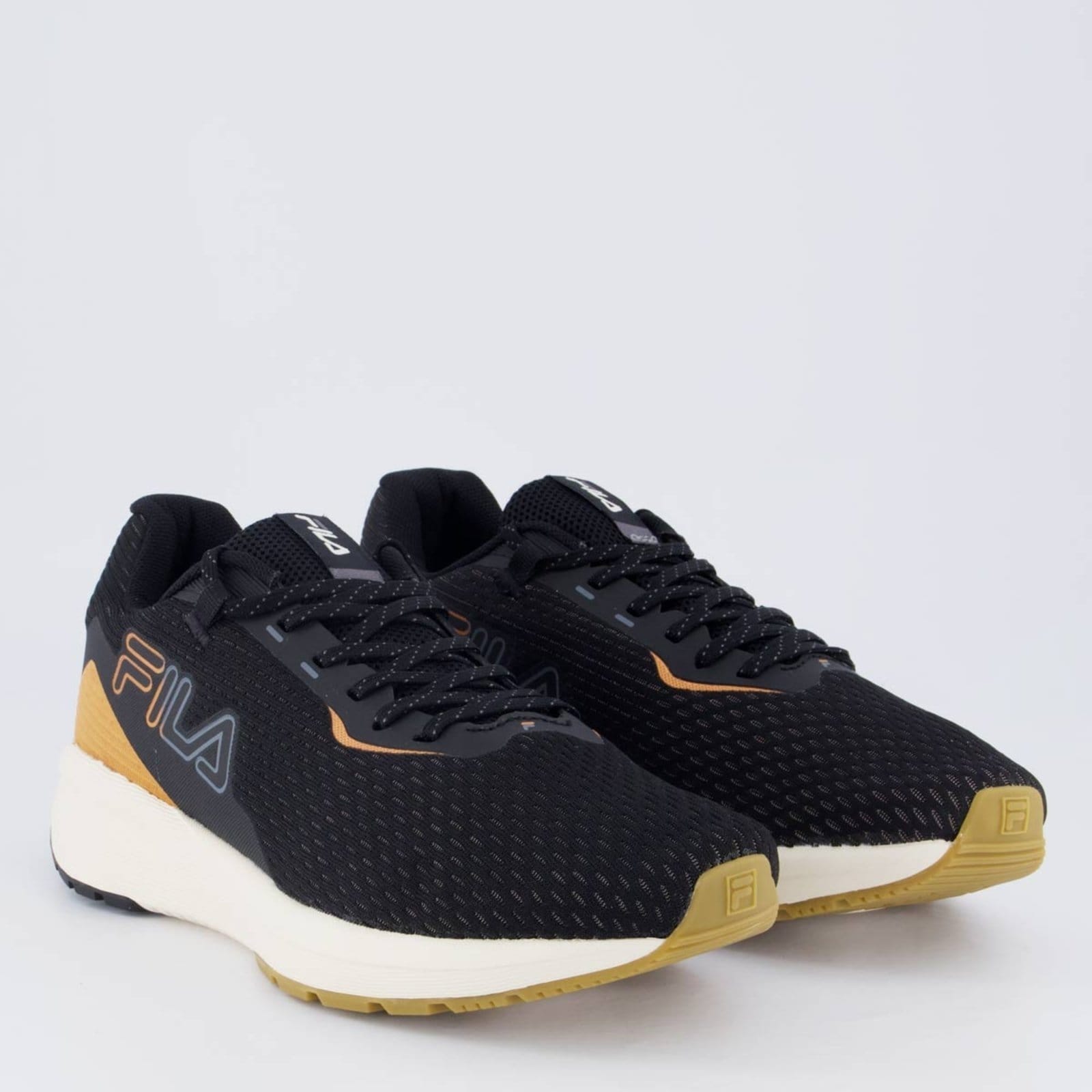 Vista 2 Tênis Fila Ride 2 Feminino e Cobre Fila preto