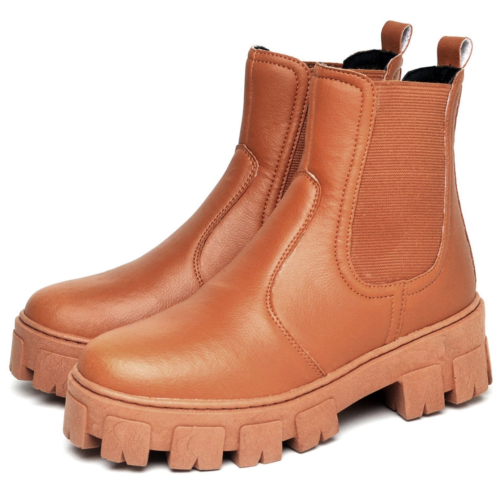 Bota Coturno Feminino Cano Curto Tratorada DUBUY 1504FG