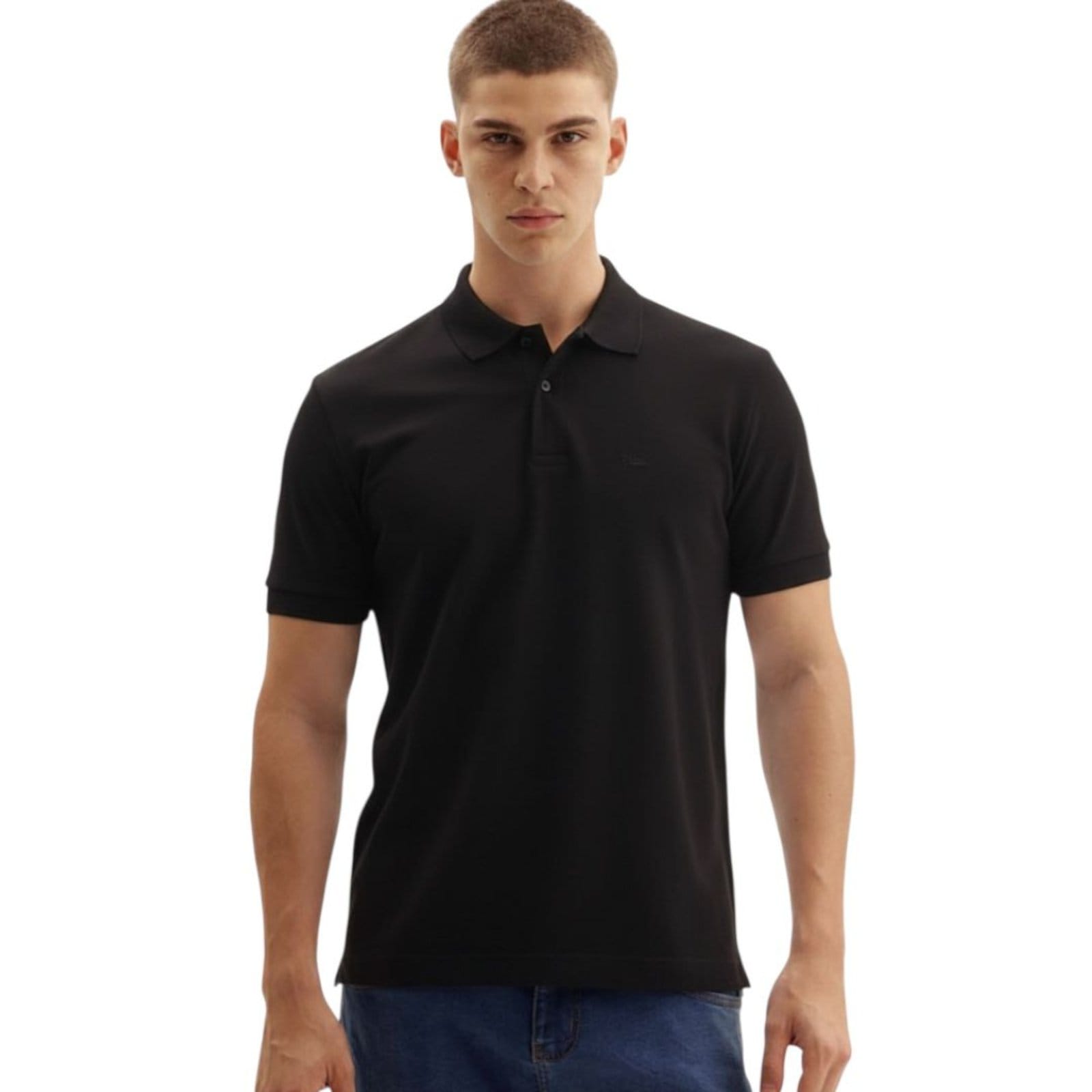 Polo Masculina New com Logo Bordada Triton