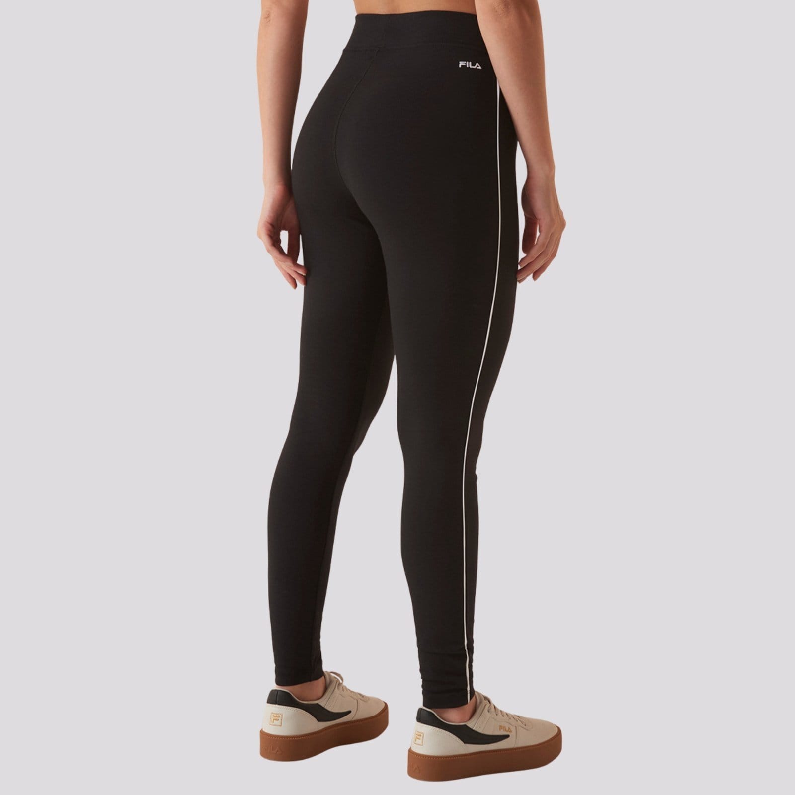 Vista 2 Calça Legging Fila Life Core Feminino Fila cinza