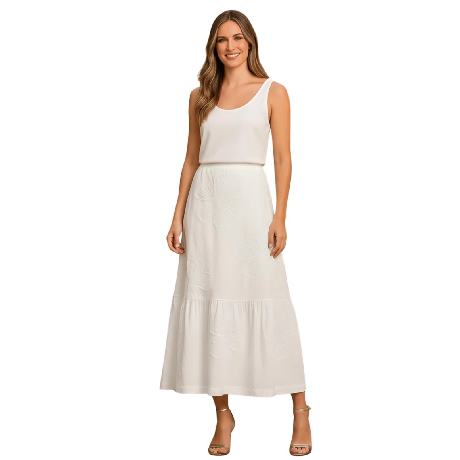 Saia Flor De Lis Maxi Solta