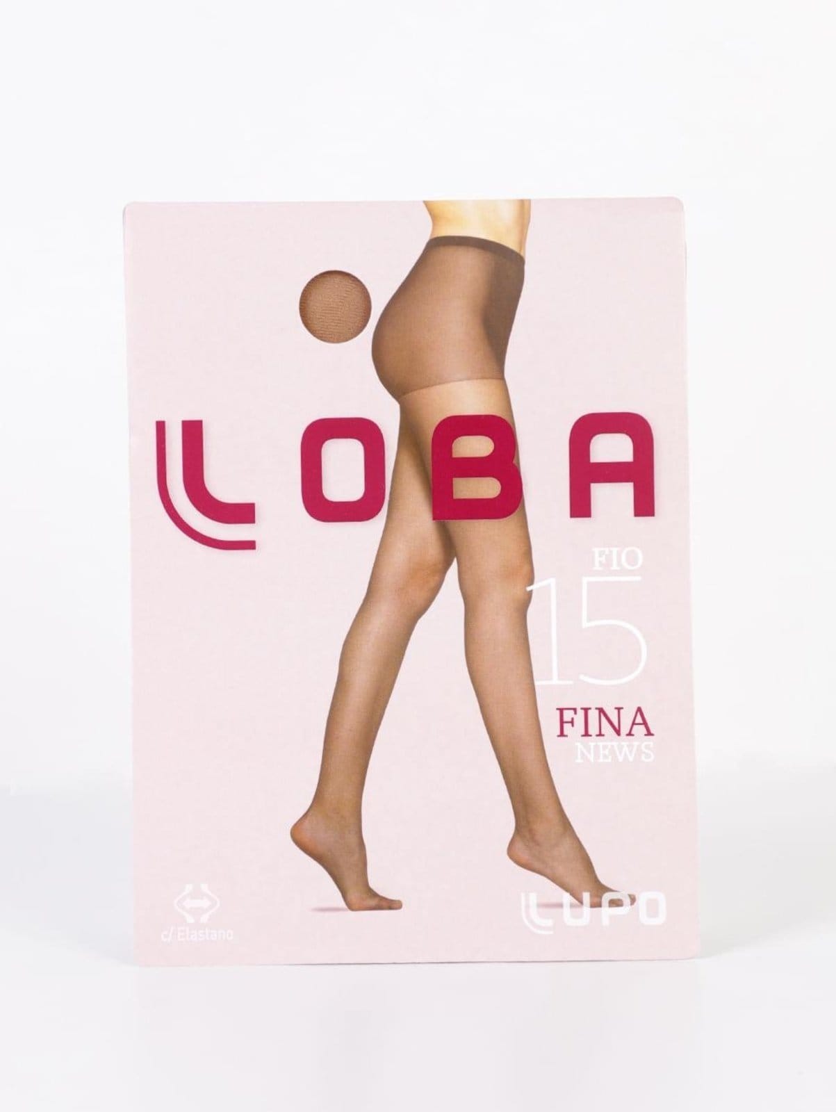 Meia-Calça Fio 15 Lupo Feminina Pó de Arroz