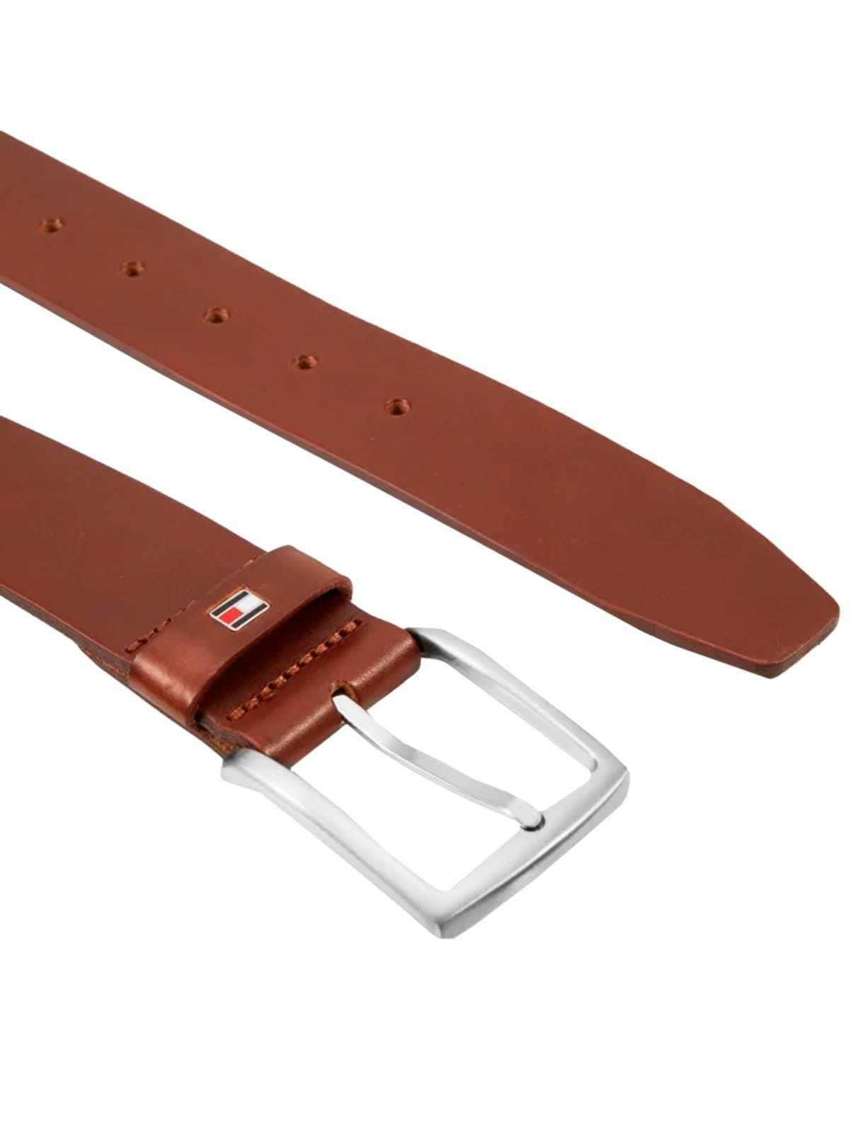 Vista 2 Cinto Tommy Hilfiger Masculino New Denton 3.5 Belt Tommy Hilfiger marrom