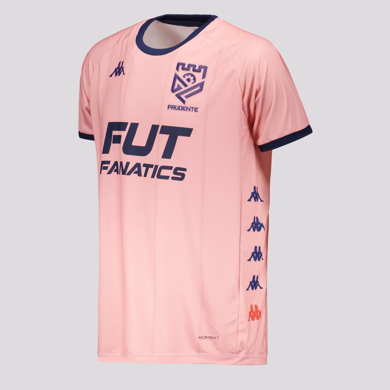 Vista 2 Camisa Kappa Grêmio Prudente Goleiro II 2025 Kappa rosa