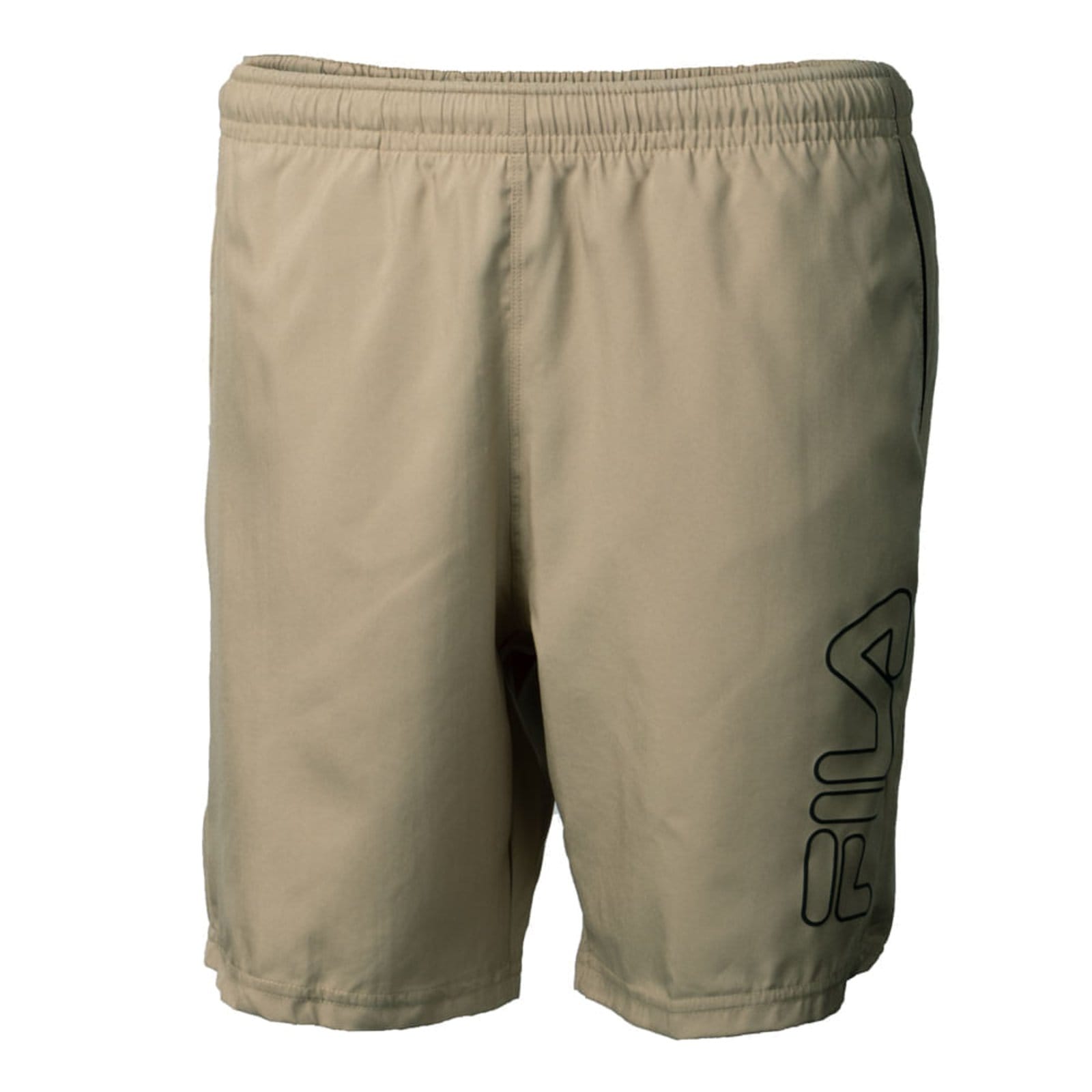 Bermuda Masculina Fila Train Cós Ajustável Areia/Preto