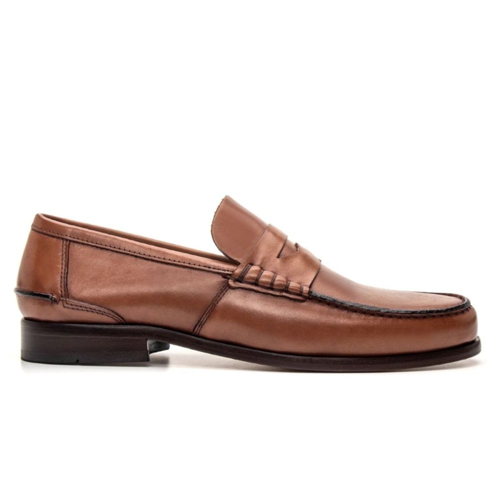 Vista principal Mocassim Jacometti Argentino LF03 Havana Jacometti castanho