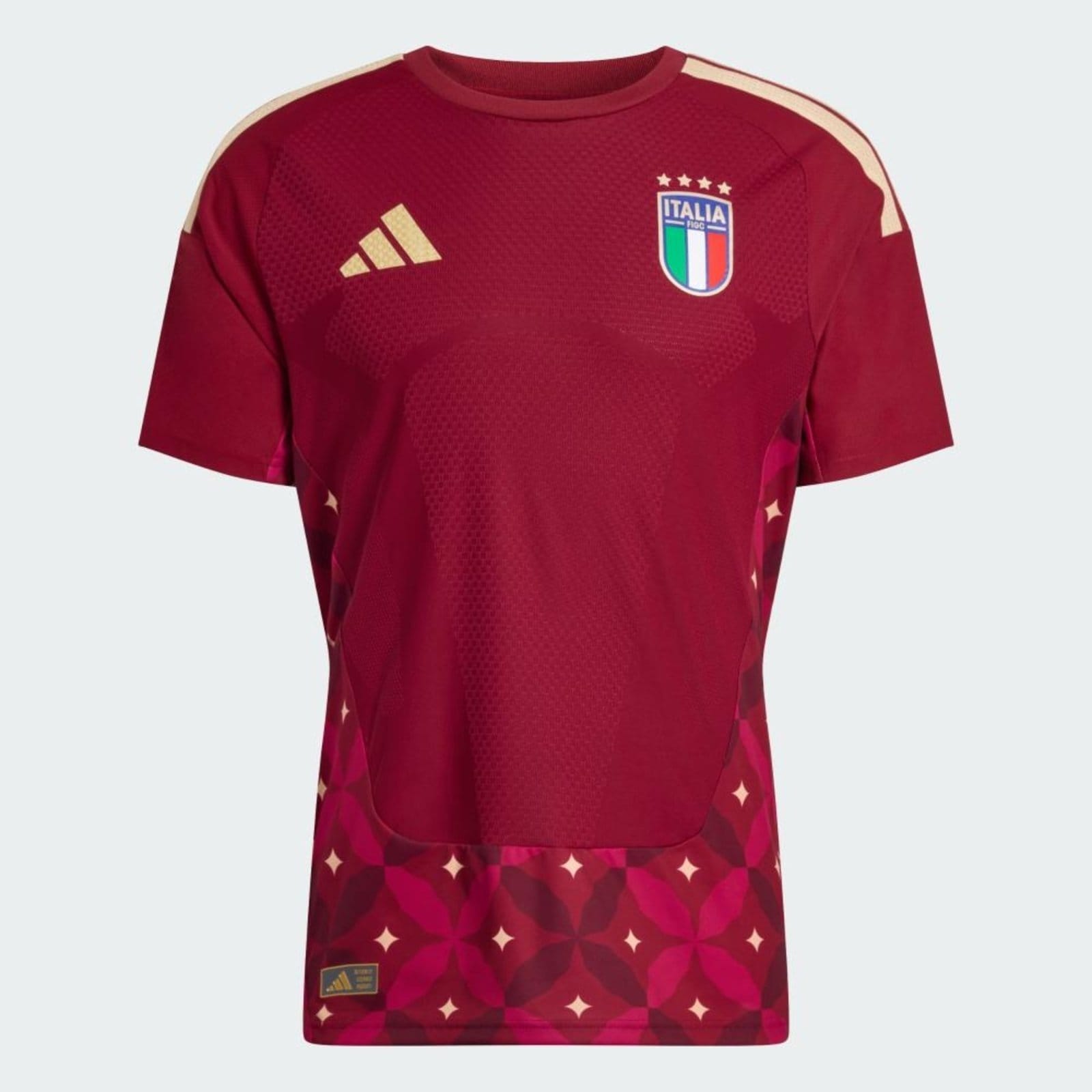 Vista 2 Camisa de goleiro I Itália 26 Authentic adidas Performance Adidas vinho