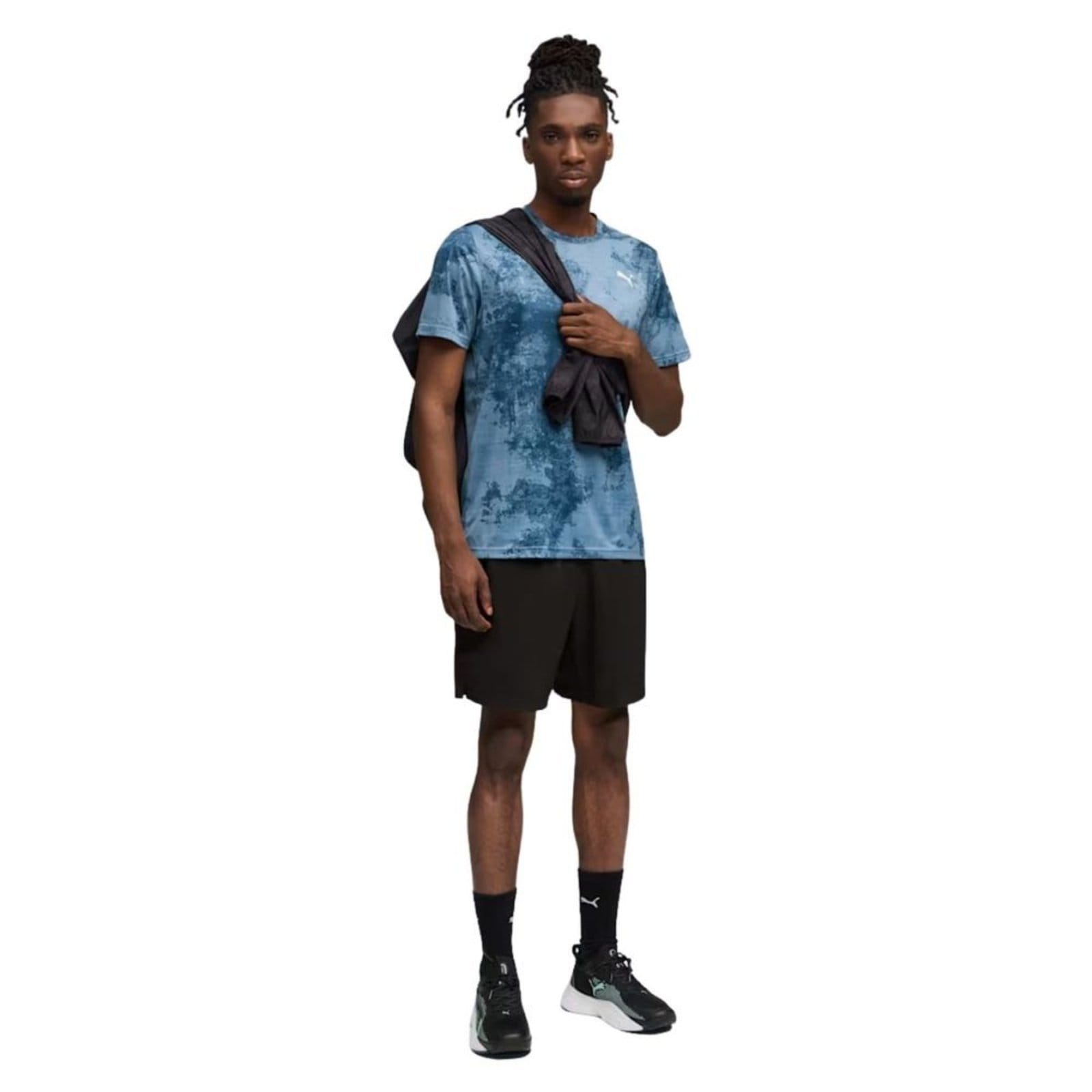 Vista 2 Short Masculino Curto Puma Tad Foundations Puma preto