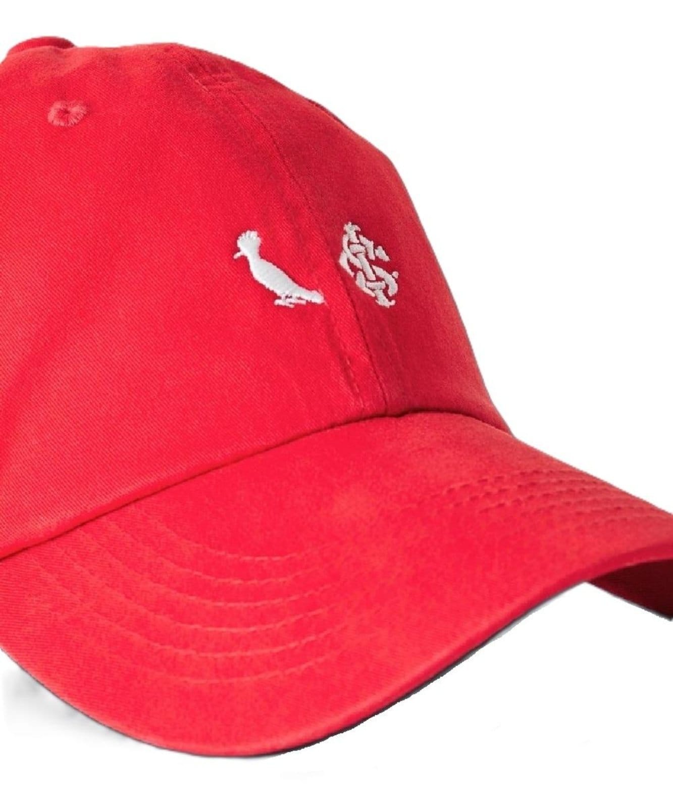 Vista 2 Bone Bordado Colorado Inter Reserva vermelho