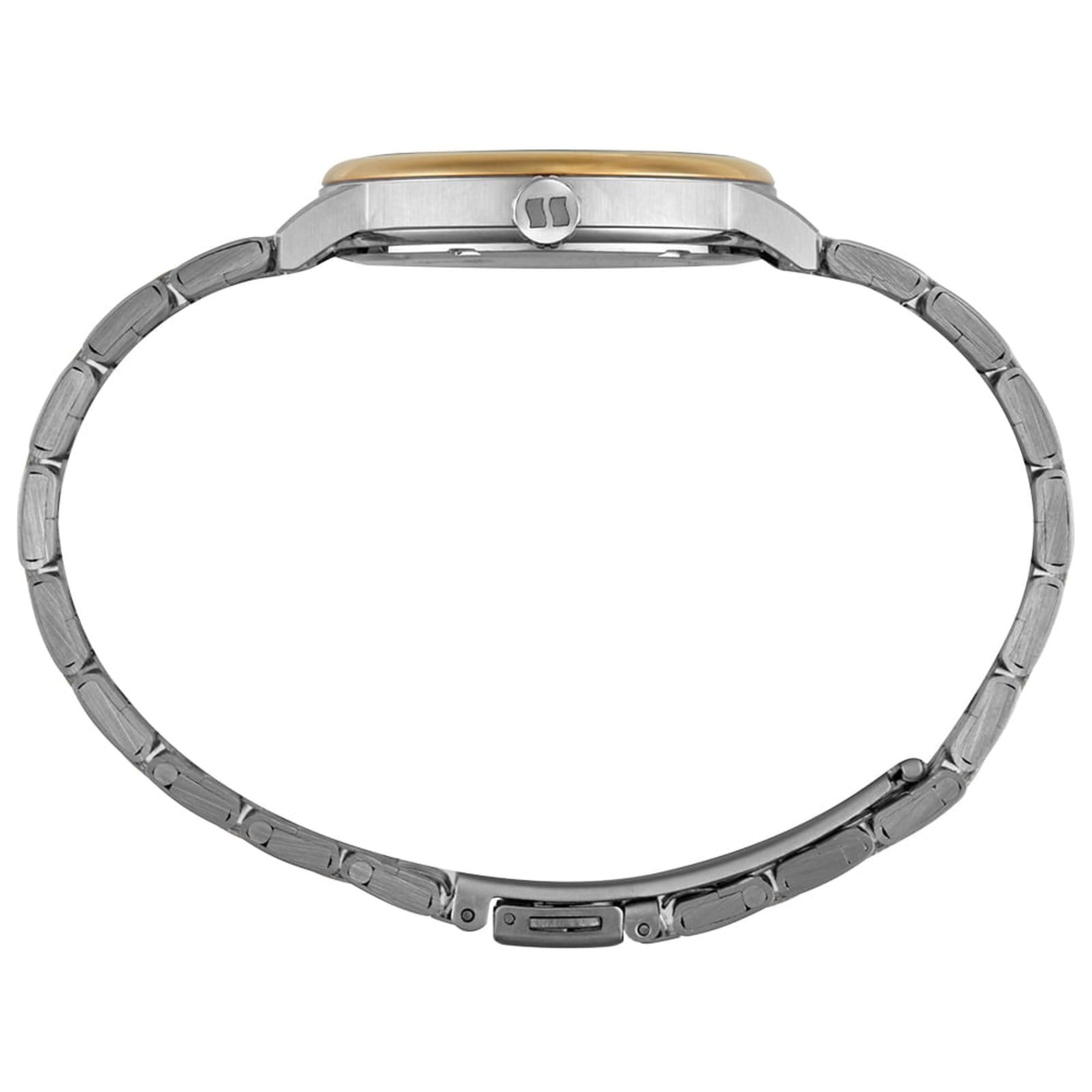 Vista 2 Relógio Feminino Seculus Analógico Bicolor Madreperola Seculus prata