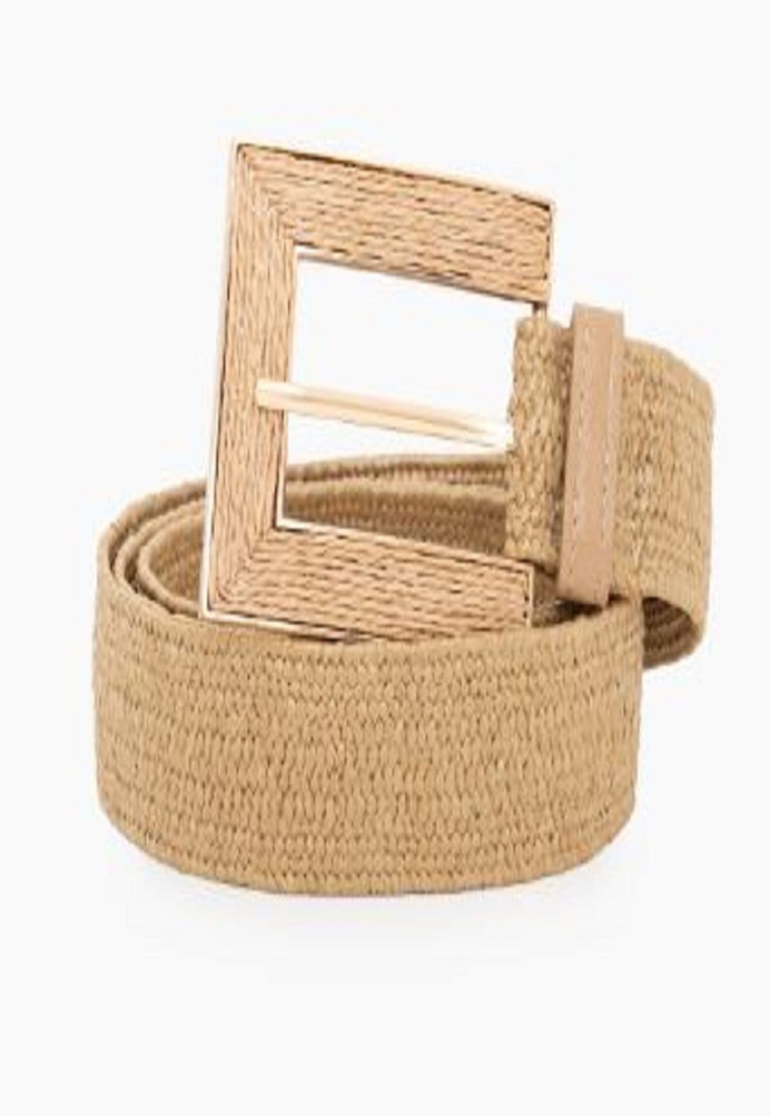 Cinto Cabanafree Inspiração Palha Elástico Casual Traçado - 2