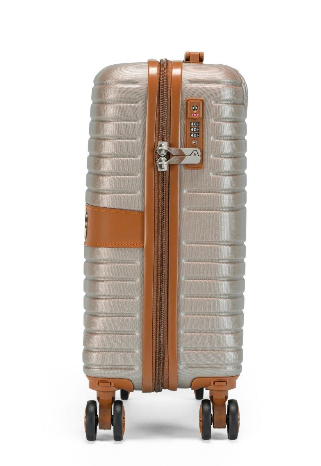 Vista 2 Mala De Viagem Bordo Primicia PP Trava TSA Primicia bege